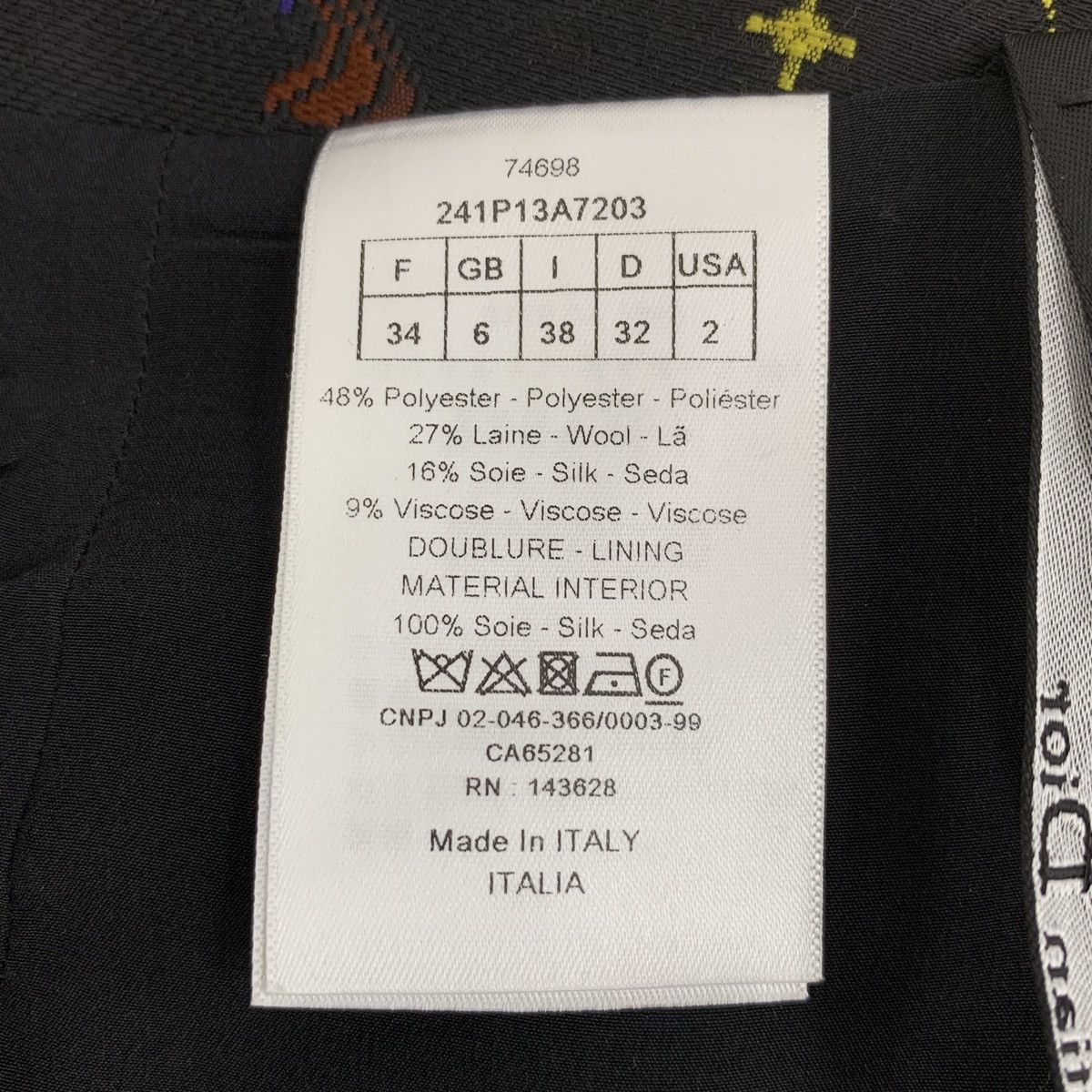 Dior Dior Black Full-Print Constellation Pattern Shorts K26WX Size 26" / US 2 / IT 38 - 7 Thumbnail