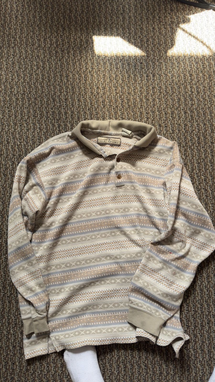 M.E. Sport Long Sleeve Polo Size US XL / EU 56 / 4 - 1 Preview