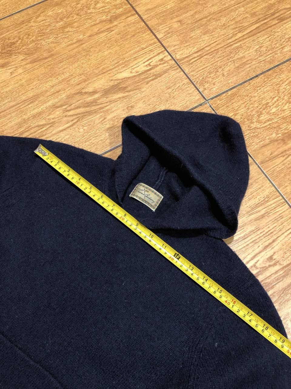Burberry Thomas Burberry Blue Pullover Sweater HOODED Size US M / EU 48-50 / 2 - 10 Thumbnail