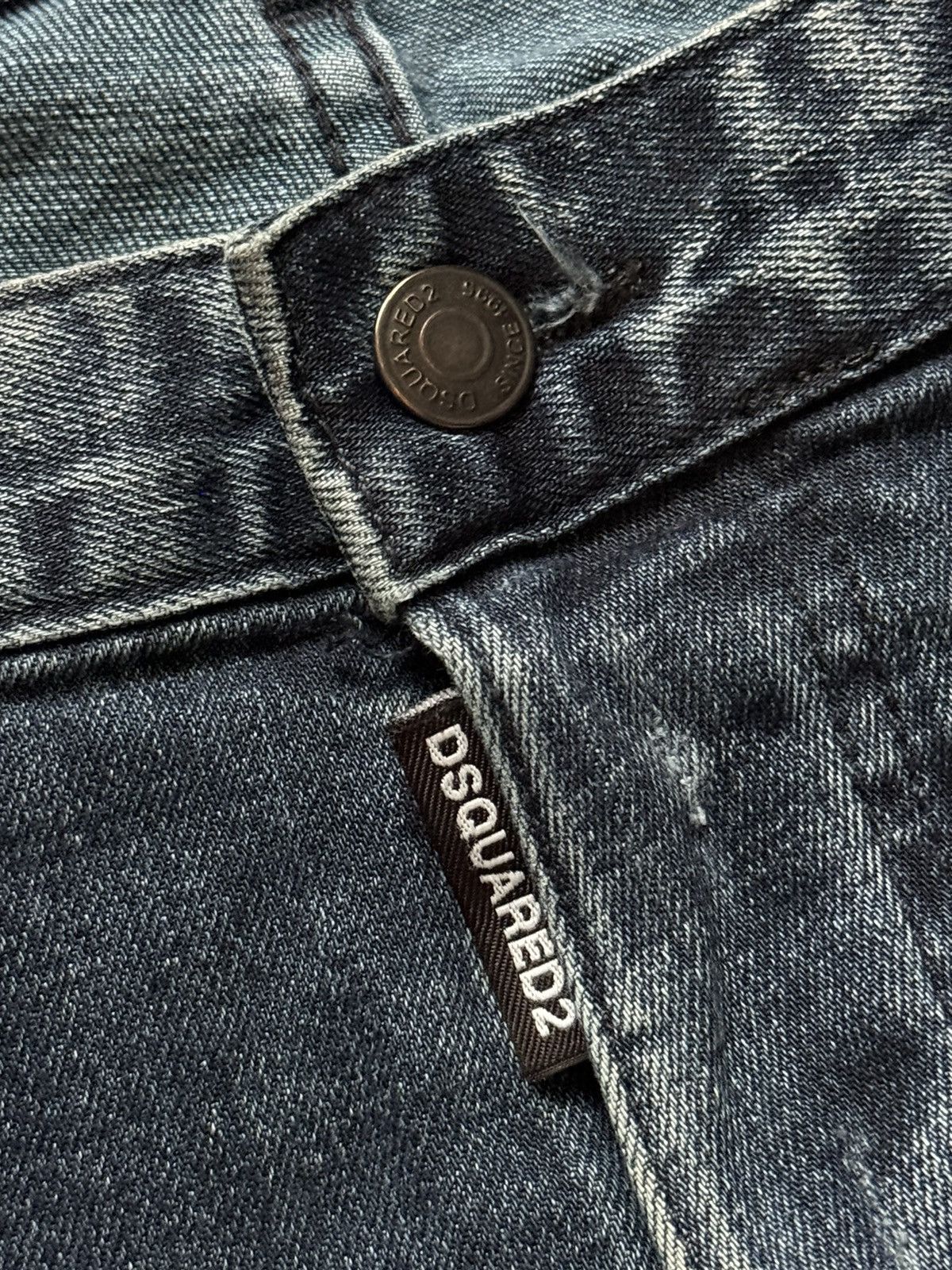 Dsquared2 Dsquared2 54 distressed denim pant trouser Jean chino y2k Size US 36 / EU 52 - 15 Thumbnail