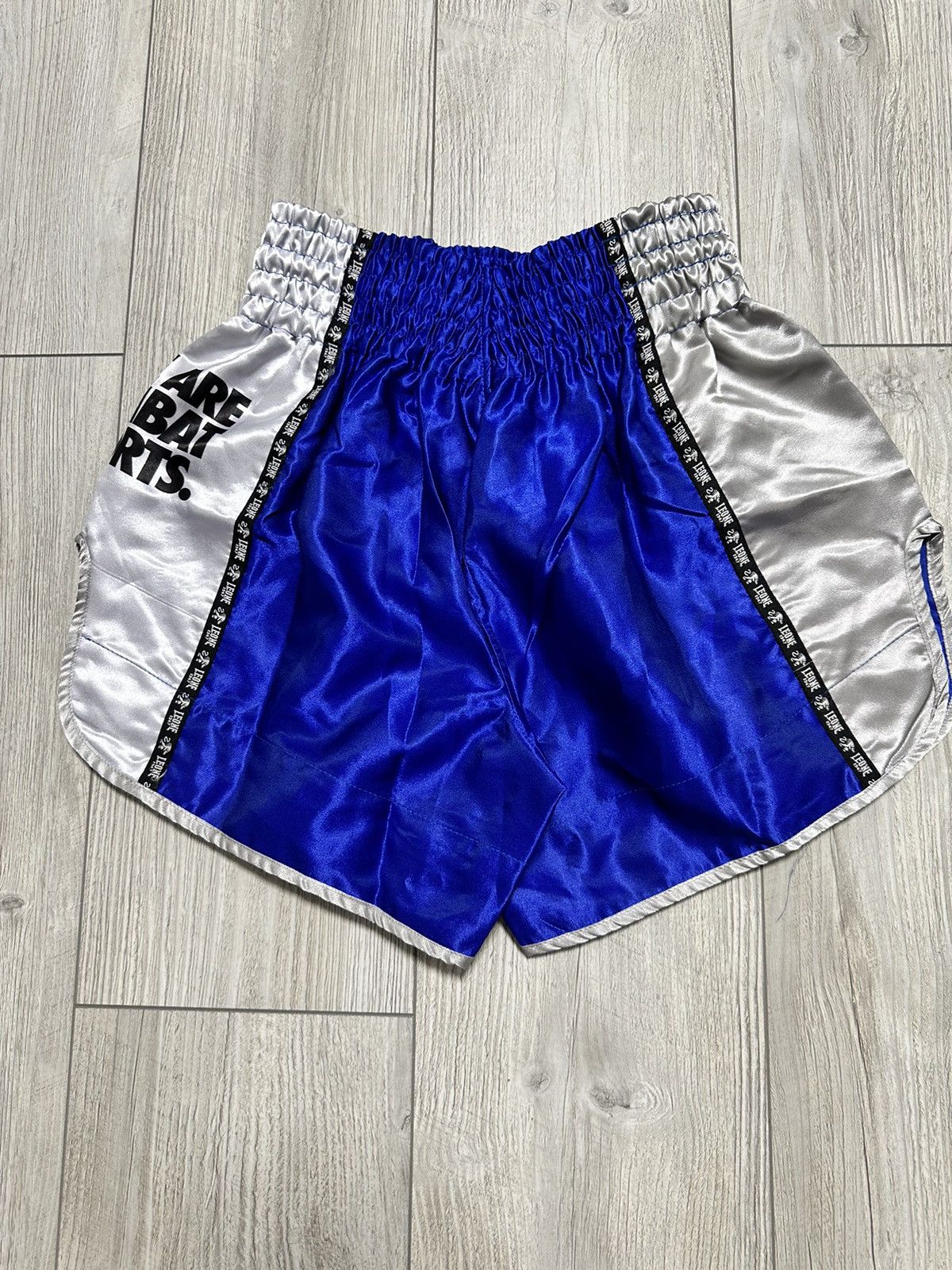 Vintage New Leone Bilateral Muay Thay Boxing Shorts Size US 34 / EU 50 - 7 Thumbnail