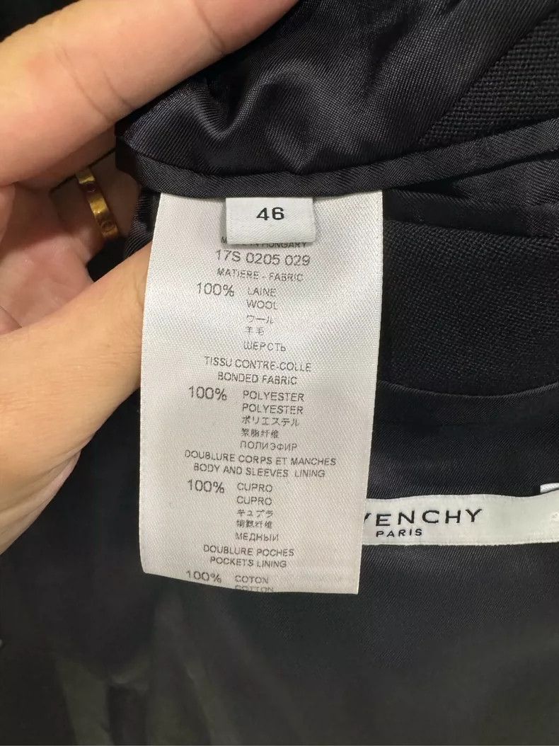 Givenchy Givenchy Size46 Coat Jacket / Size 46 Size US M / EU 48-50 / 2 - 3 Thumbnail