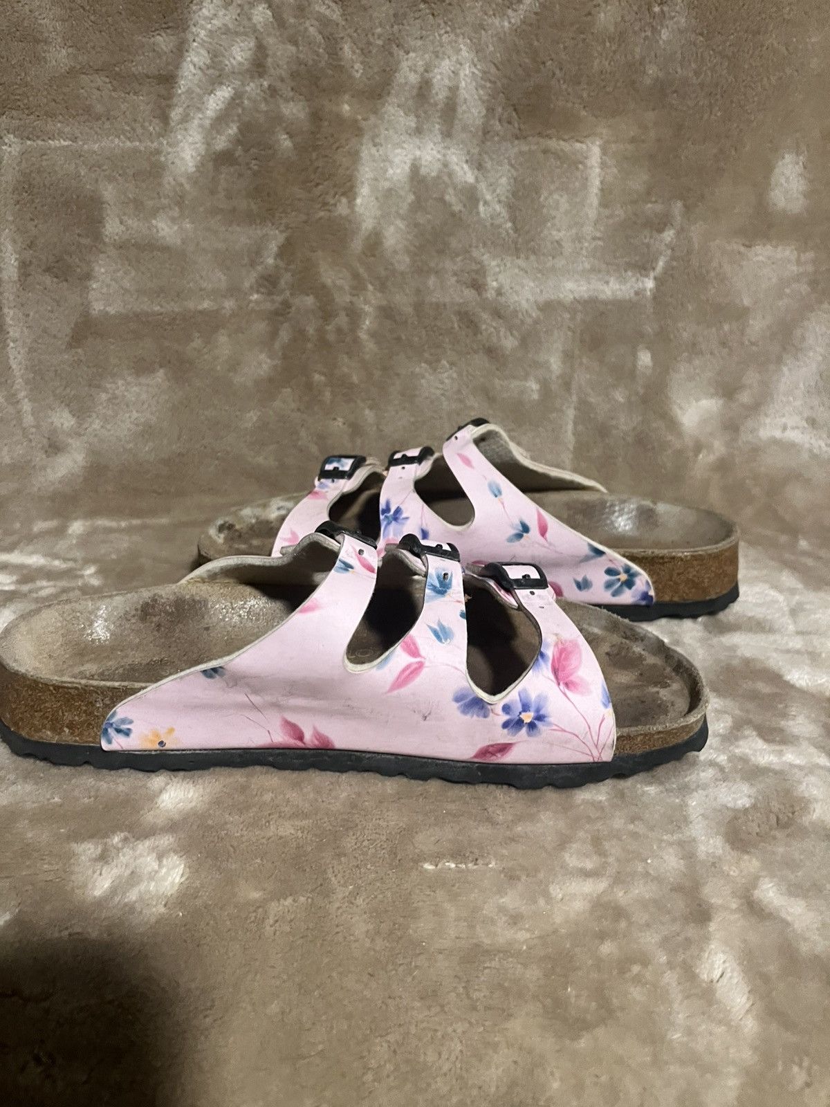 Birkenstock Birkenstock Papillio Florida 3 Strap pink Floral Sandals 7 Size US 7 / IT 37 - 6 Thumbnail
