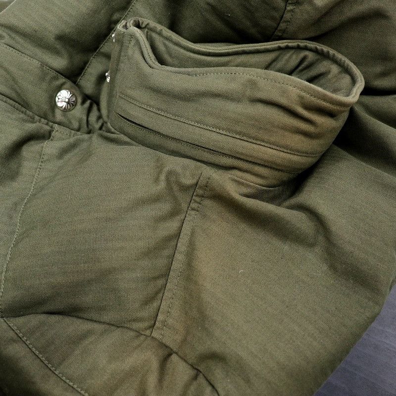 Chrome Hearts Chrome Hearts Lace Stopper Khaki Puffer Jacket Size US M / EU 48-50 / 2 - 4 Thumbnail