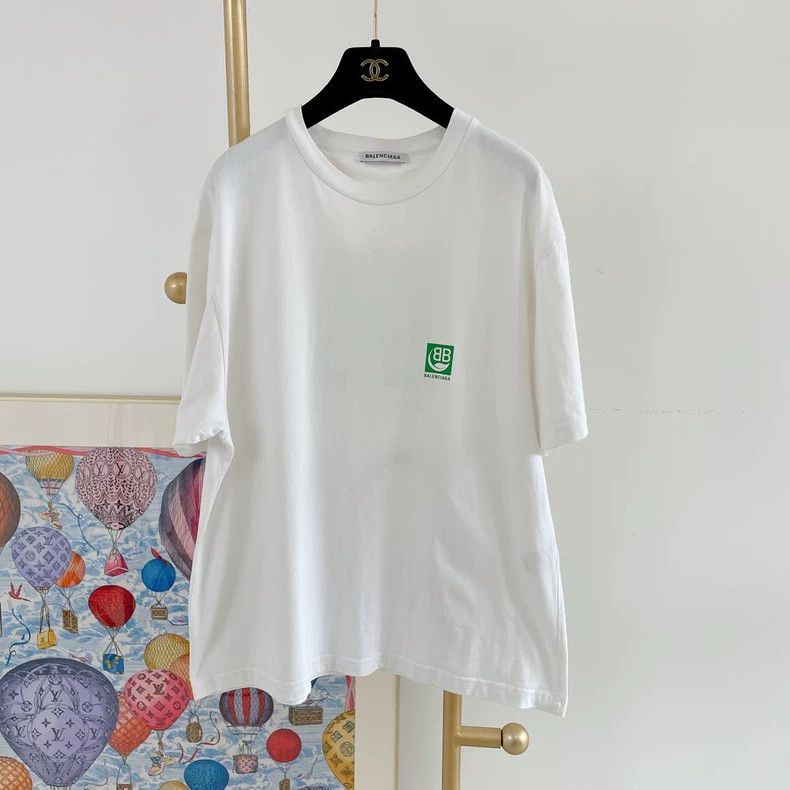 Balenciaga Balenciaga White T-shirt M - dmc Size US M / EU 48-50 / 2 - 1 Thumbnail