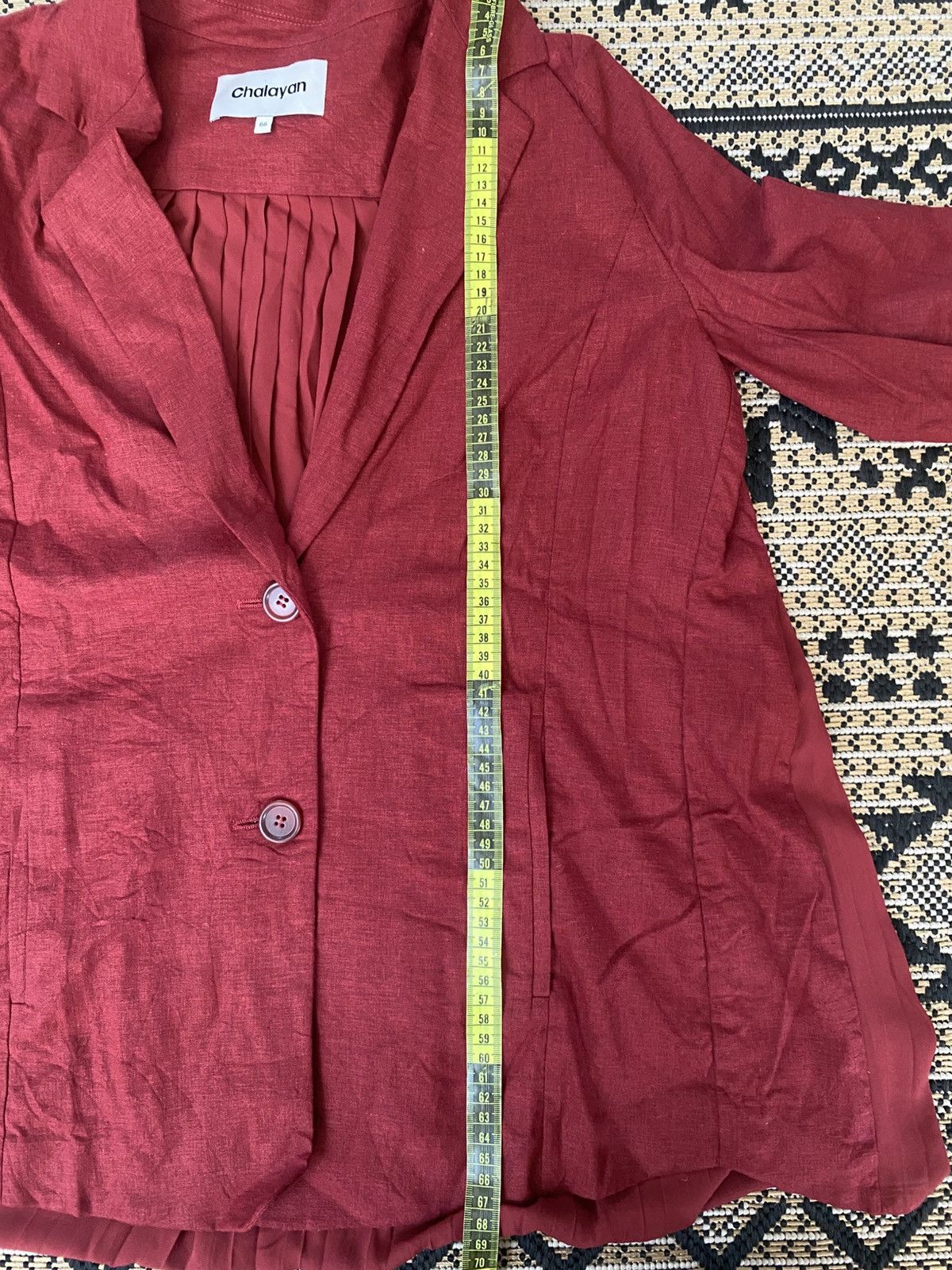 Hussein Chalayan Hussein Chalayan Pleated Back Blazer Avant Garde Archive Size US M / EU 48-50 / 2 - 8 Thumbnail