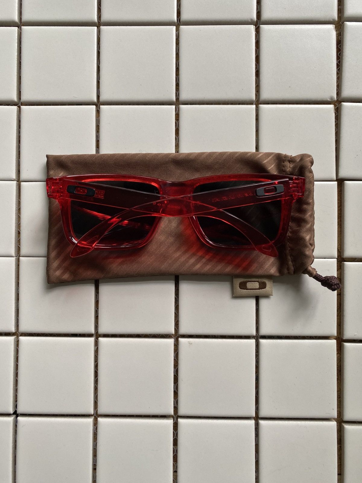 Oakley Oakley Holbrook Crystal Red Iridium Sunglasses Size ONE SIZE - 2 Thumbnail