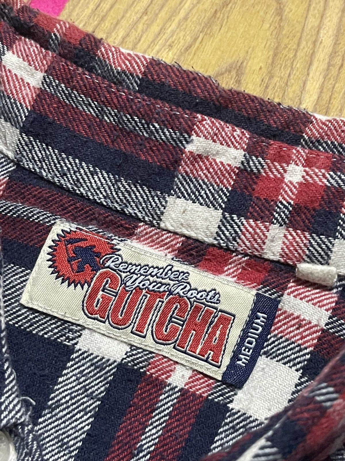 If Six Was Nine Y2K GOTCHA long sleeve checkered shirt Size US M / EU 48-50 / 2 - 8 Thumbnail