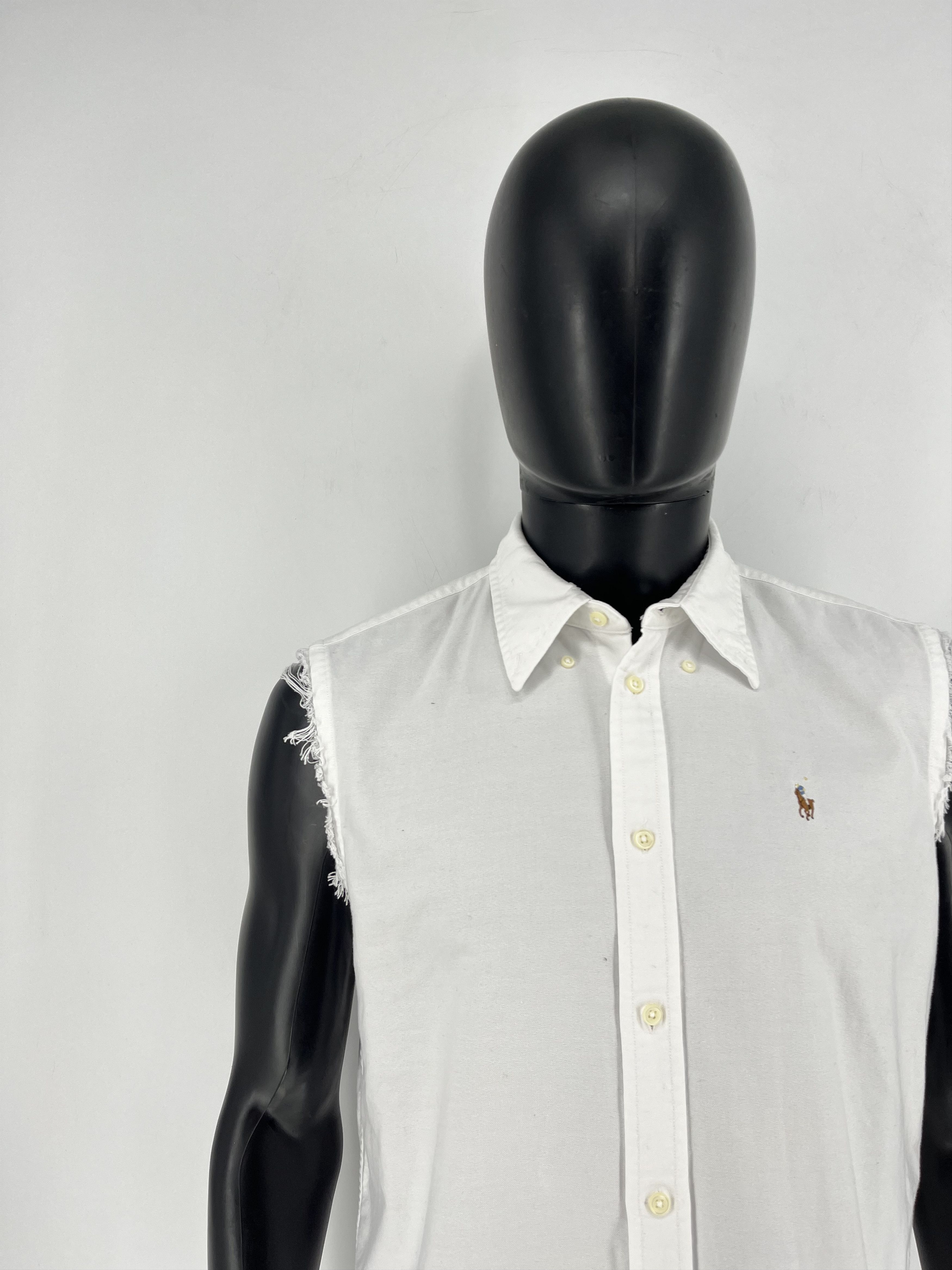 Polo Ralph Lauren Vintage White Shirt Polo Ralph Lauren Size M Rare Size US M / EU 48-50 / 2 - 6 Thumbnail