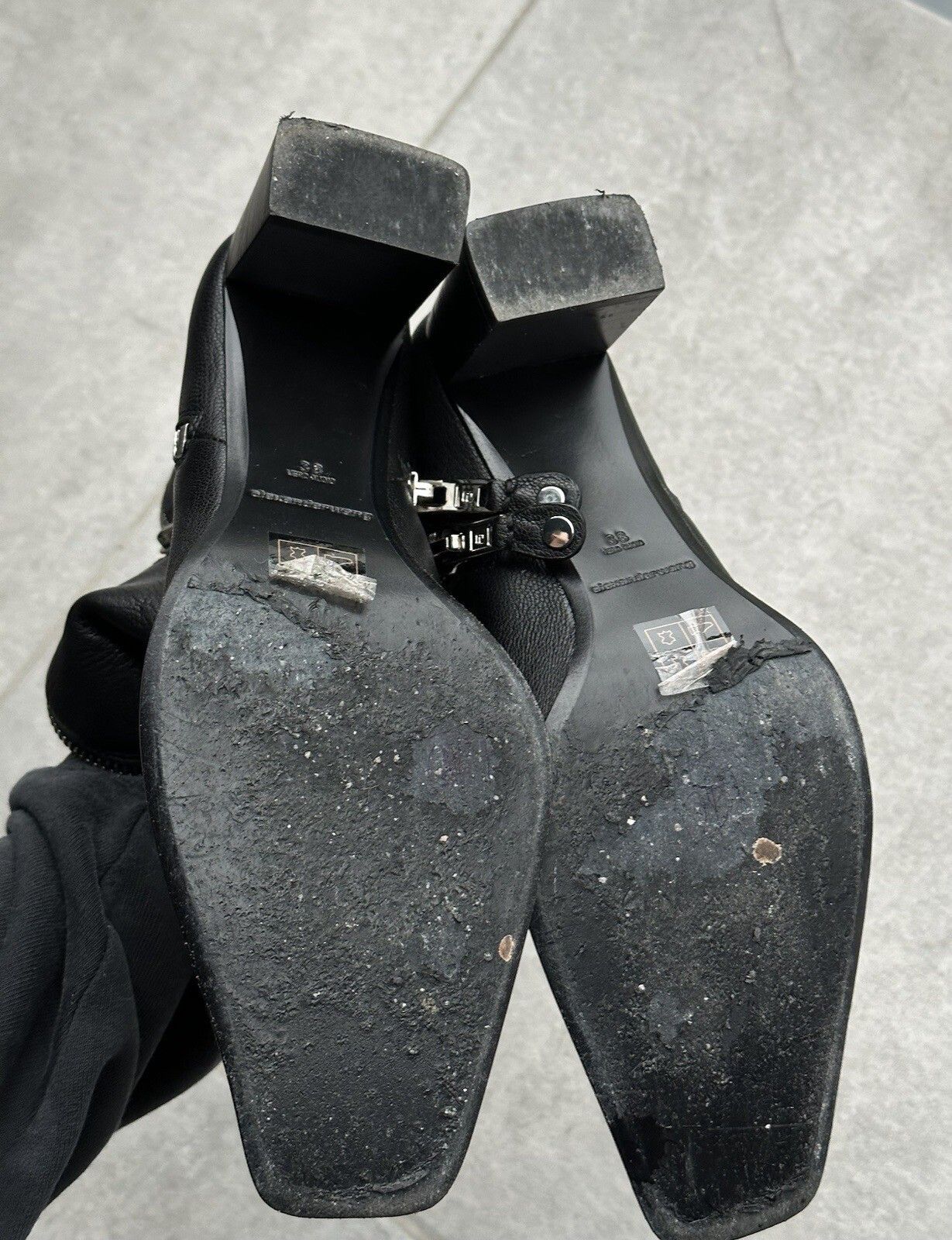 Alexander Wang Alexander Wang Lane Zip Leather Square Toe Ankle Heel Boots Size US 8 / IT 38 - 20 Thumbnail