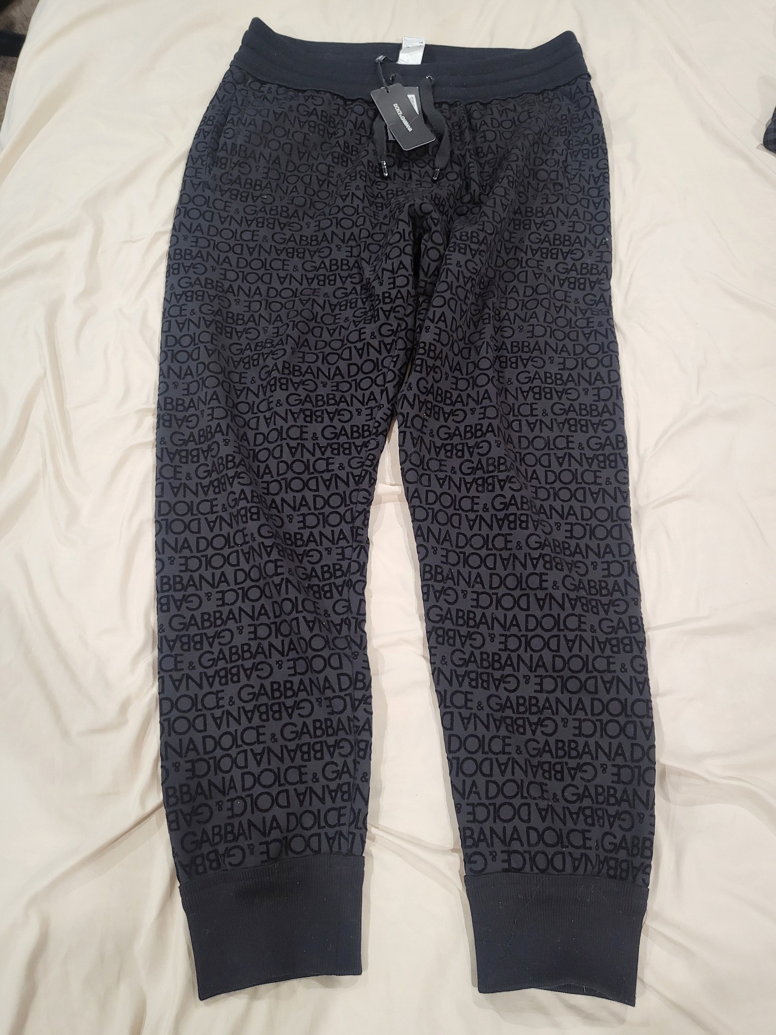 Dolce & Gabbana Dolce & Gabbana Logo Pants Size US 34 / EU 50 - 1 Thumbnail