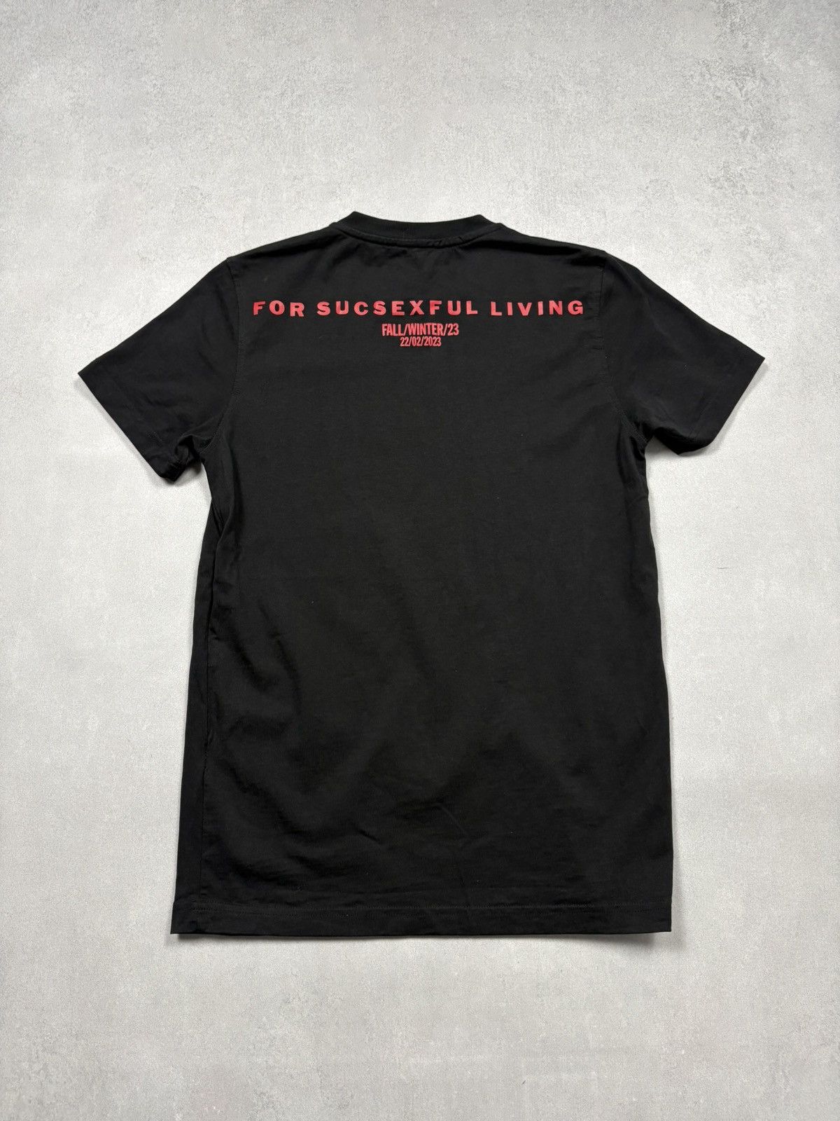 Diesel FW23 Diesel Durex Graphic T Shirt Black Logo Tee Size S Y2K Size US S / EU 44-46 / 1 - 2 Thumbnail