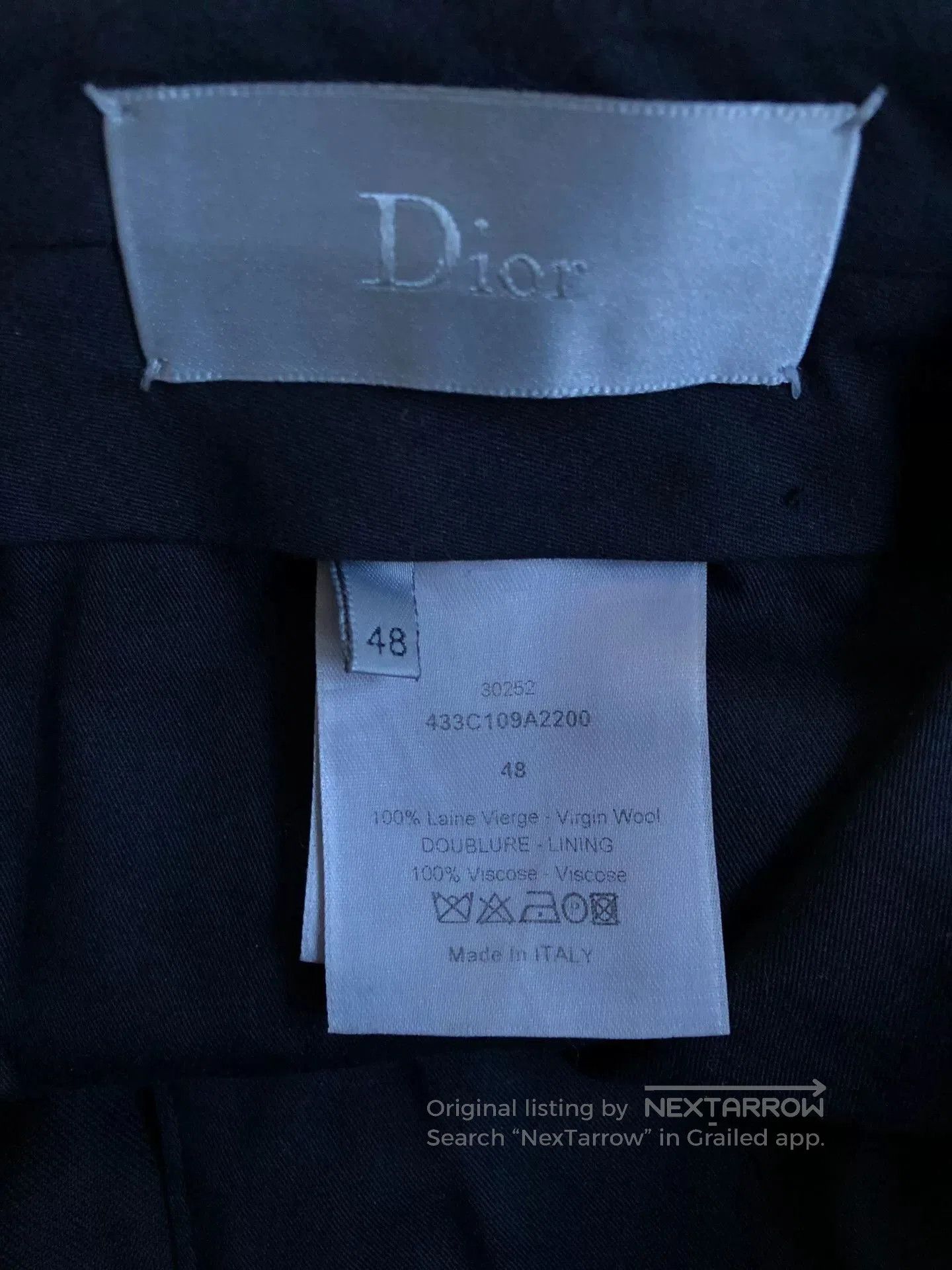 Dior Dior Wool Blazer with Side Pockets. Size US M / EU 48-50 / 2 - 2 Thumbnail