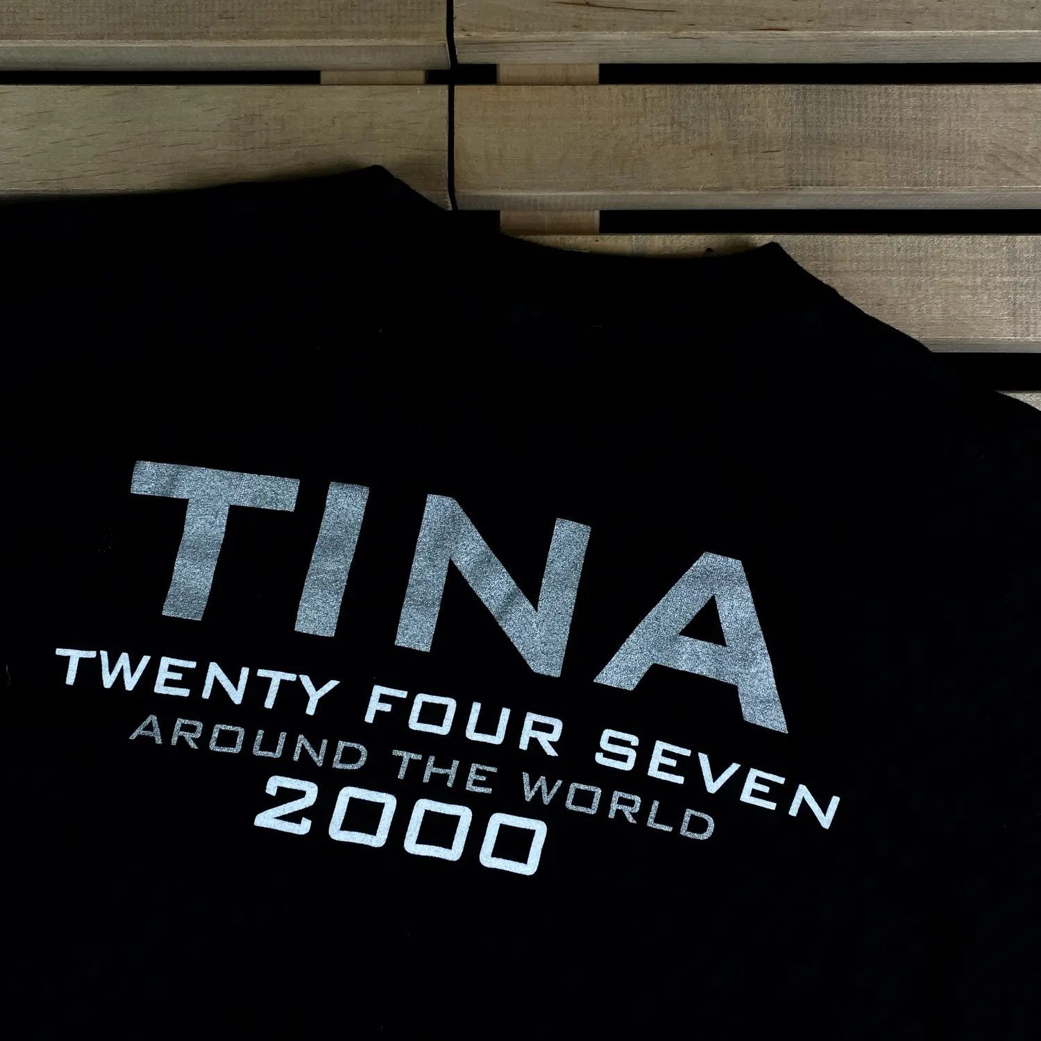 Band Tees T Shirt Tina Turner 1999 Size L twenty four seven tour Size US L / EU 52-54 / 3 - 7 Thumbnail