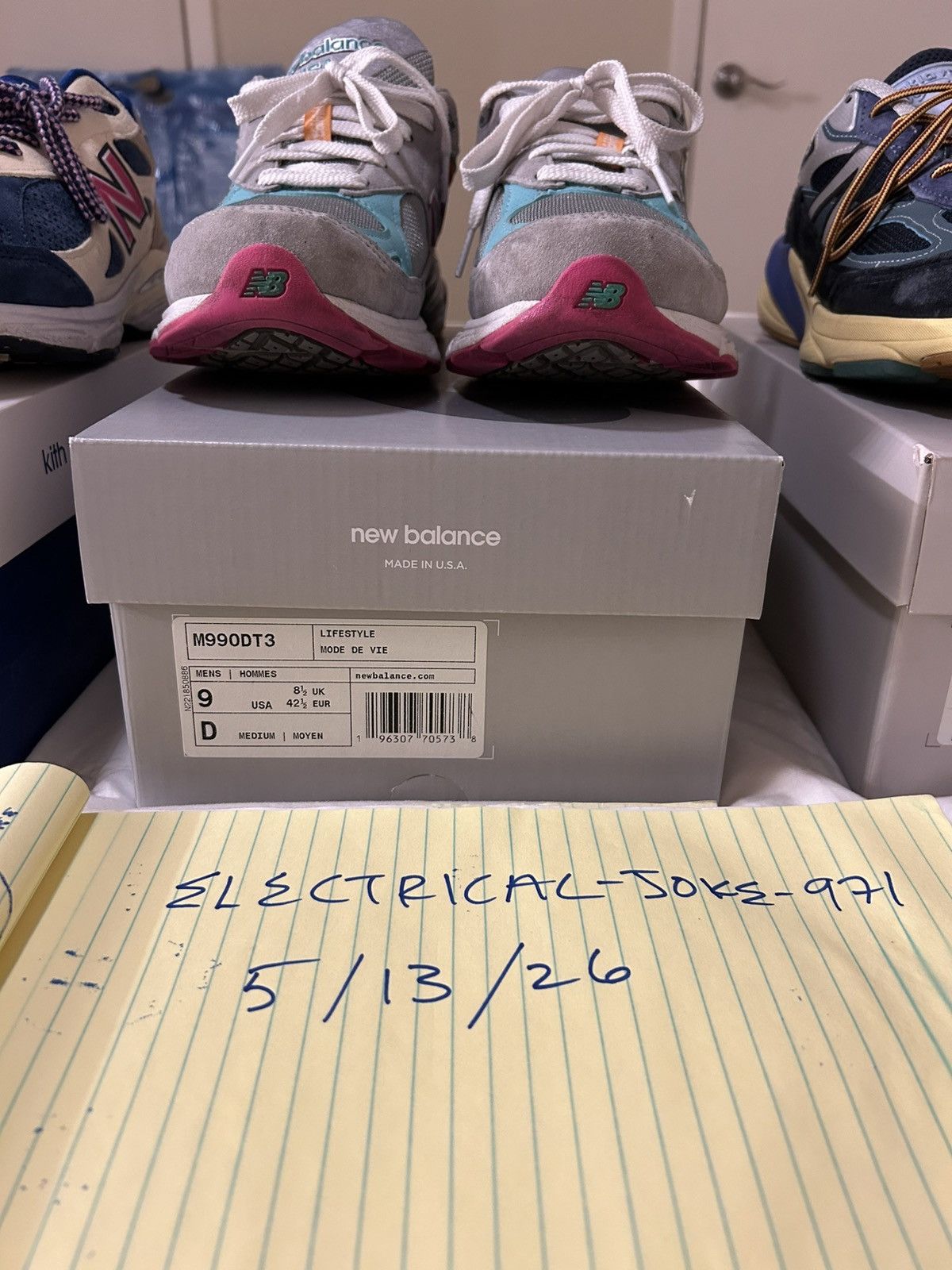 New Balance New Balance x DTLR Miami Drive 990v3 Size US 9 / EU 42 - 8 Thumbnail