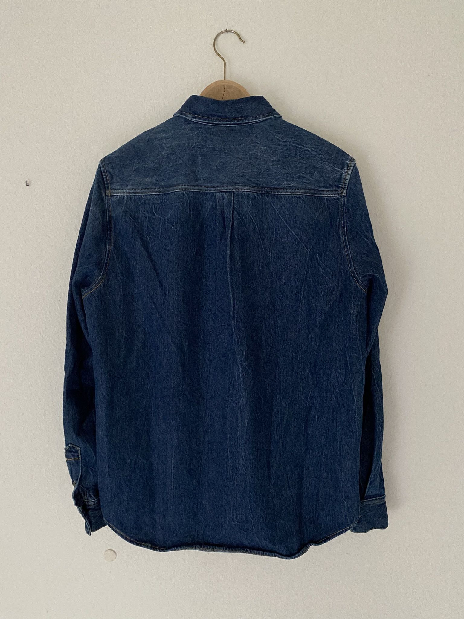Acne Studios 48/M - Vintage Wash - Ansel Denim Shirt Size US M / EU 48-50 / 2 - 12 Thumbnail