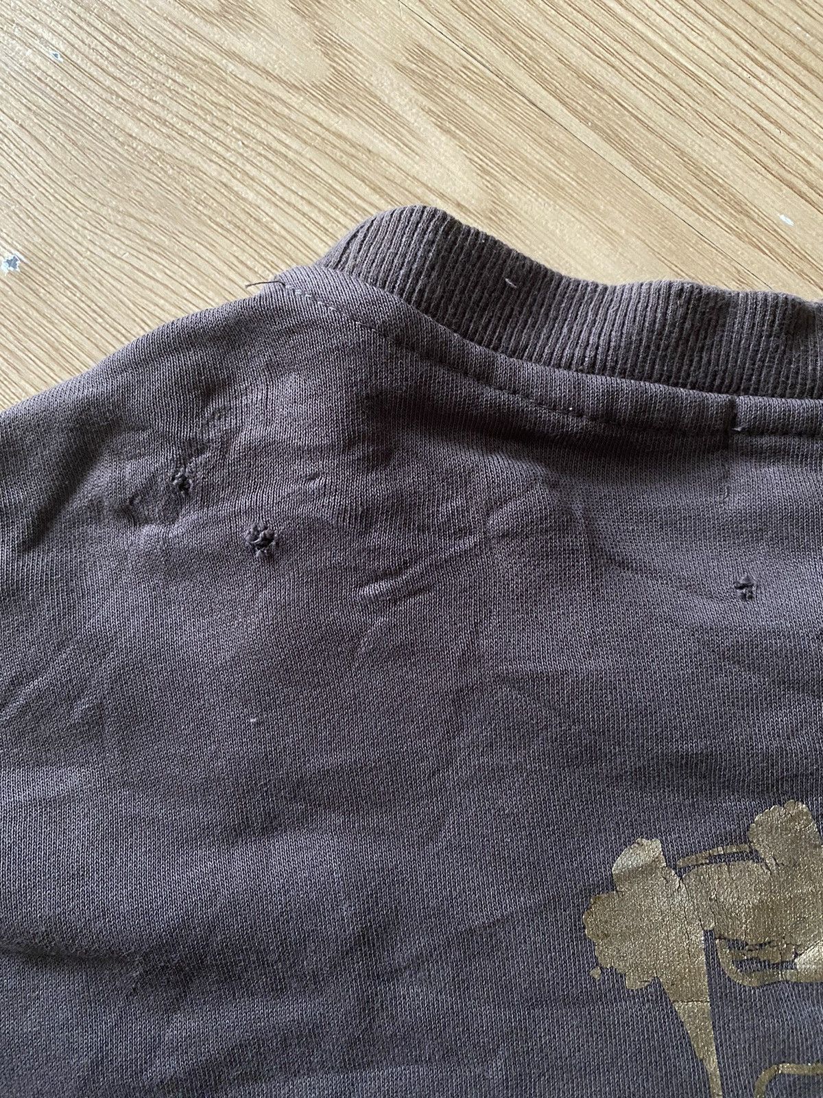Japanese Brand Back Printed Logo Evisu Distressed Crewneck Size US L / EU 52-54 / 3 - 6 Thumbnail