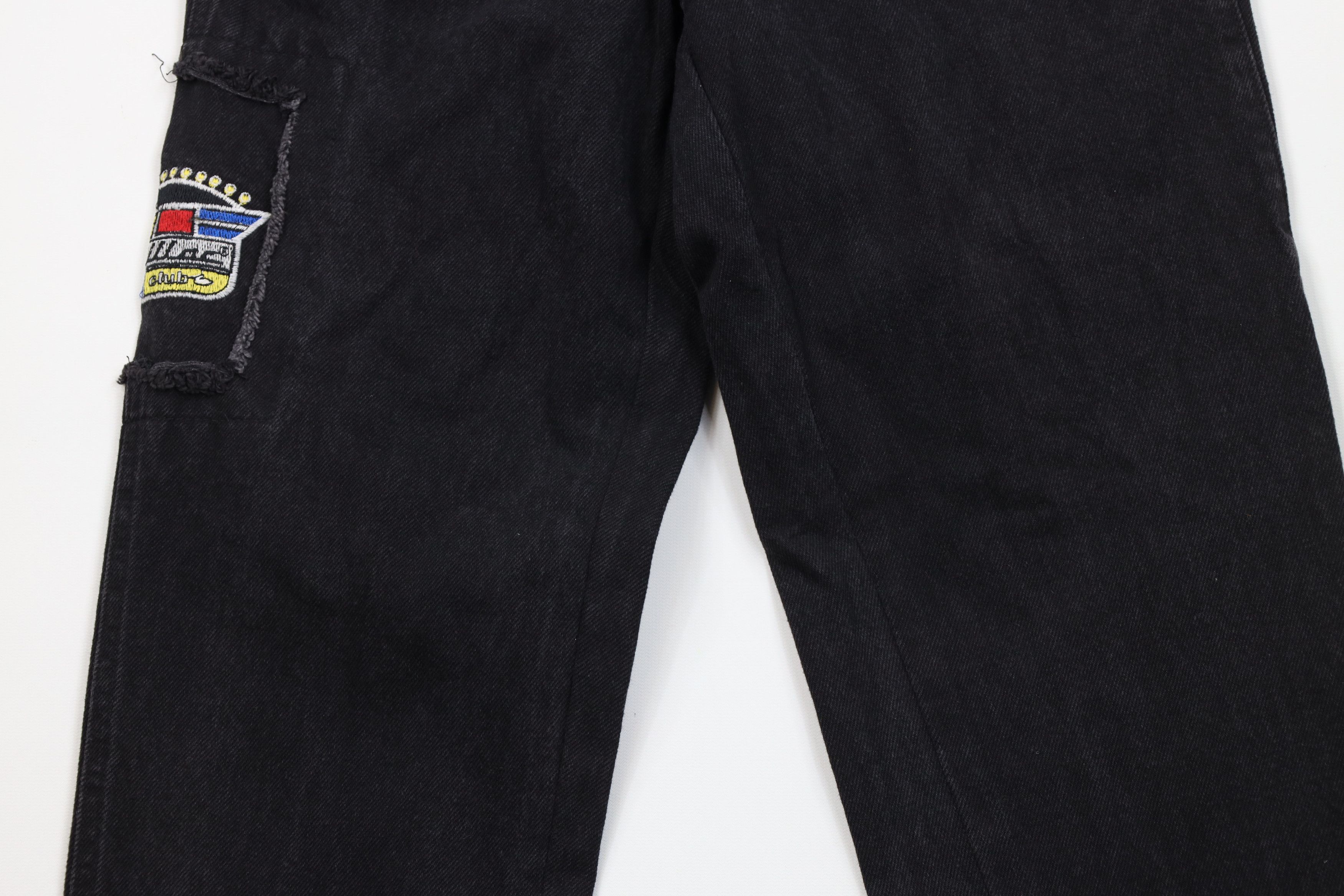 Cadillac Deadstock Vintage 80s 90s Cadillac Straight Leg Jeans USA Size US 29 - 3 Thumbnail