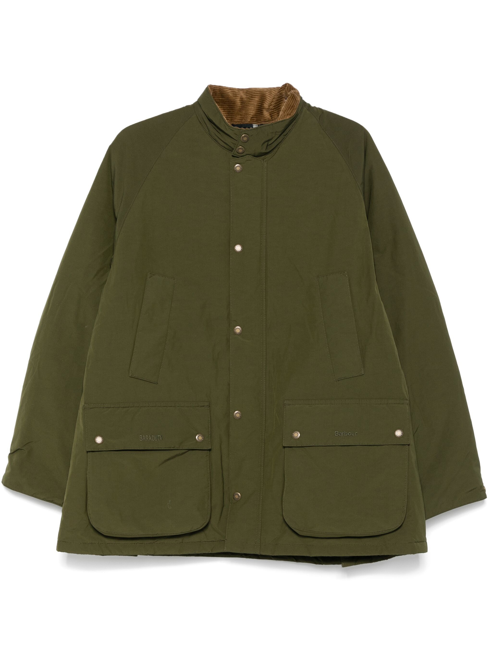 Baracuta × Barbour o1s22i1n1124 Padded Bedale Jacket in Green 