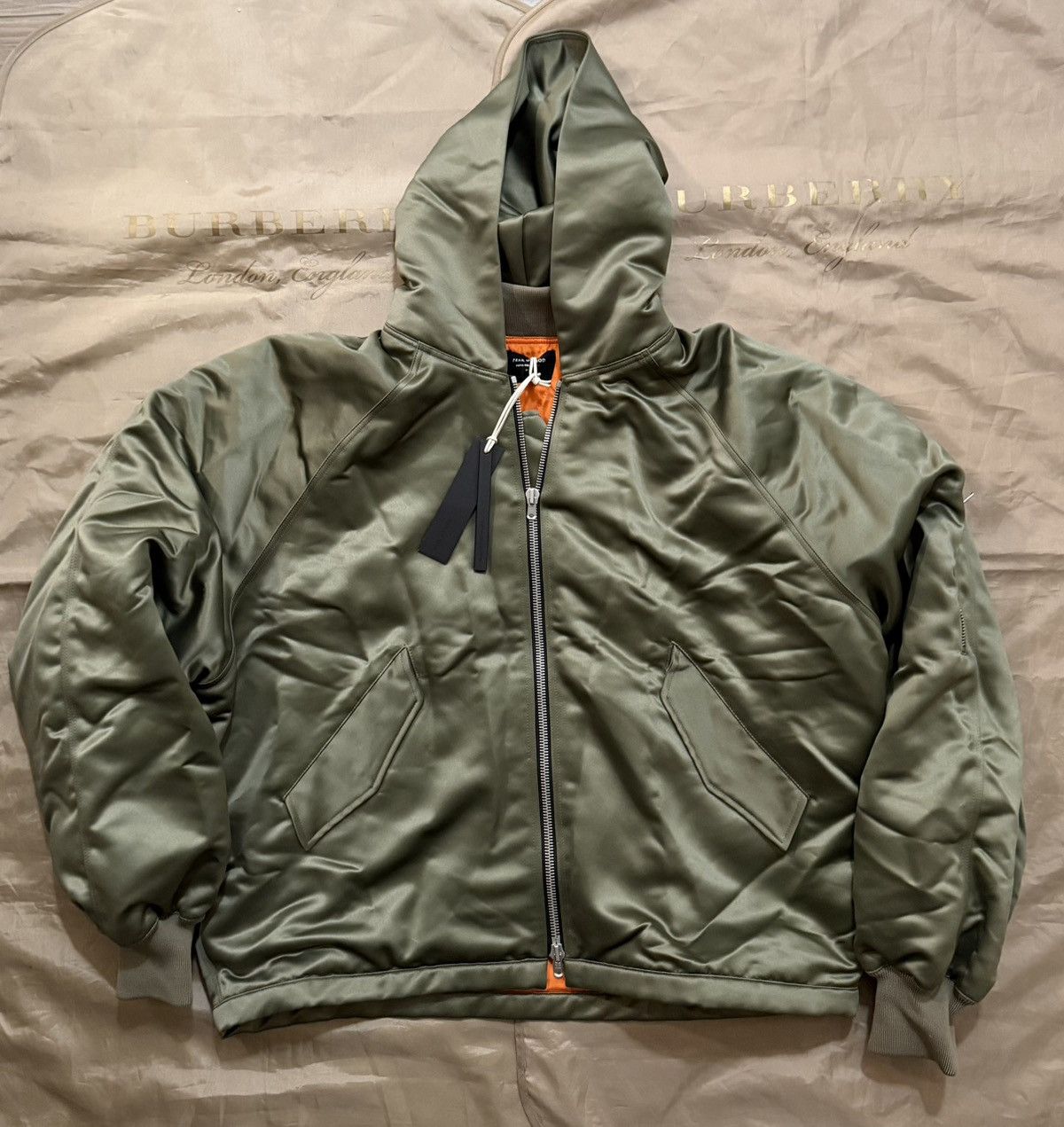 Fear of God Fifth Collection 5th Black All Star Satin Bomber