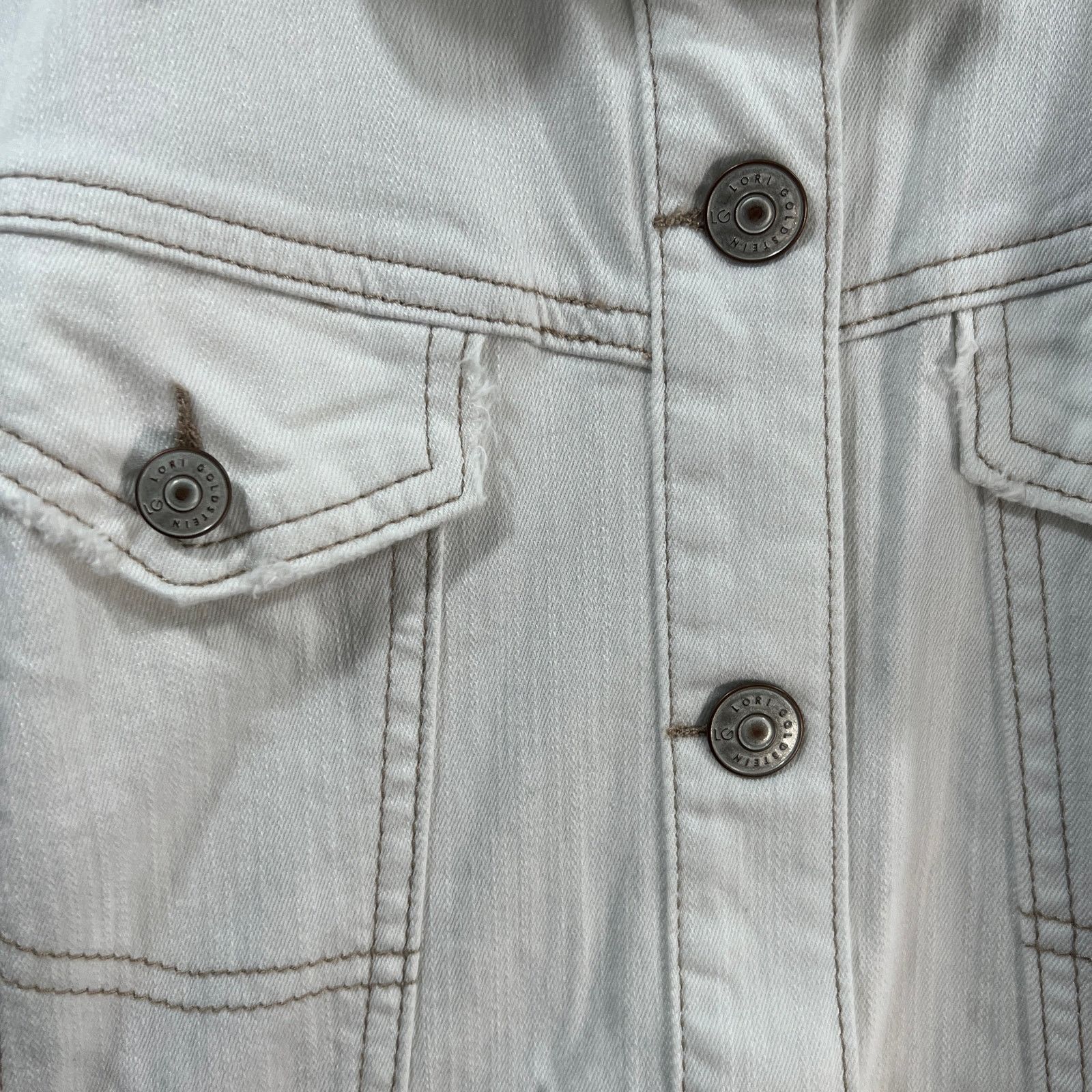 Other LOGO by Lori Goldstein Jeans Jacket Womens Size M / US 6-8 / IT 42-44 - 10 Thumbnail