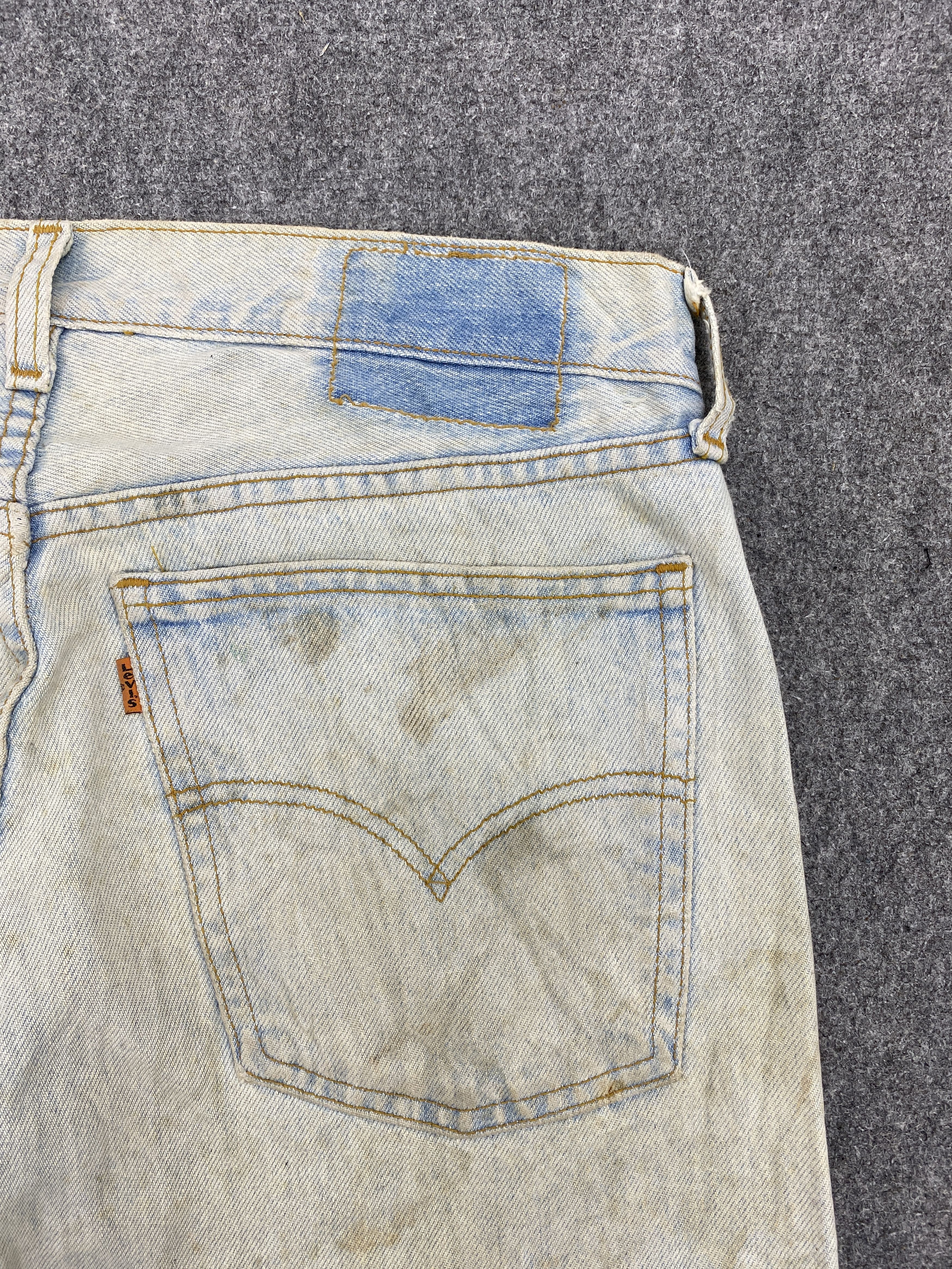 Levi's Vintage 90s Levis 615 Orange Tab Light Wash Jeans S0031 Size US 33 - 12 Thumbnail