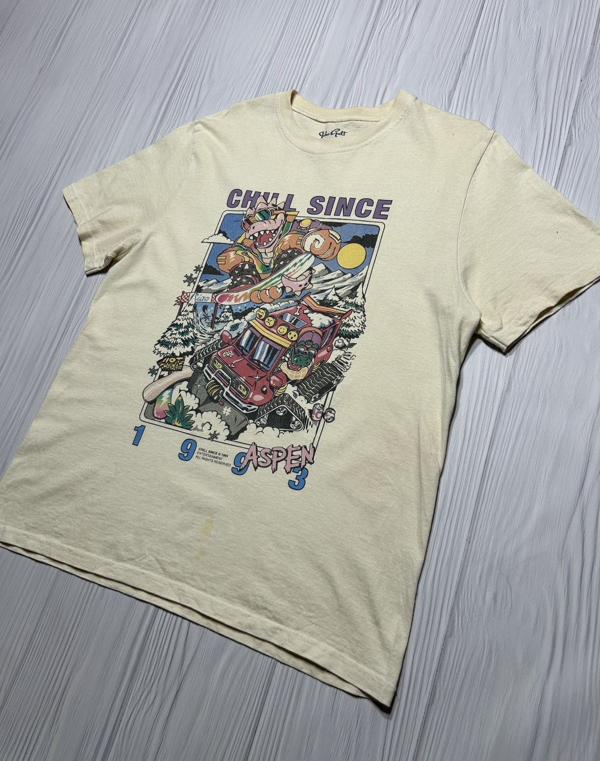 Vintage Vintage 1993 Aspen Chill Since T-Shirt Size US M / EU 48-50 / 2 - 2 Thumbnail