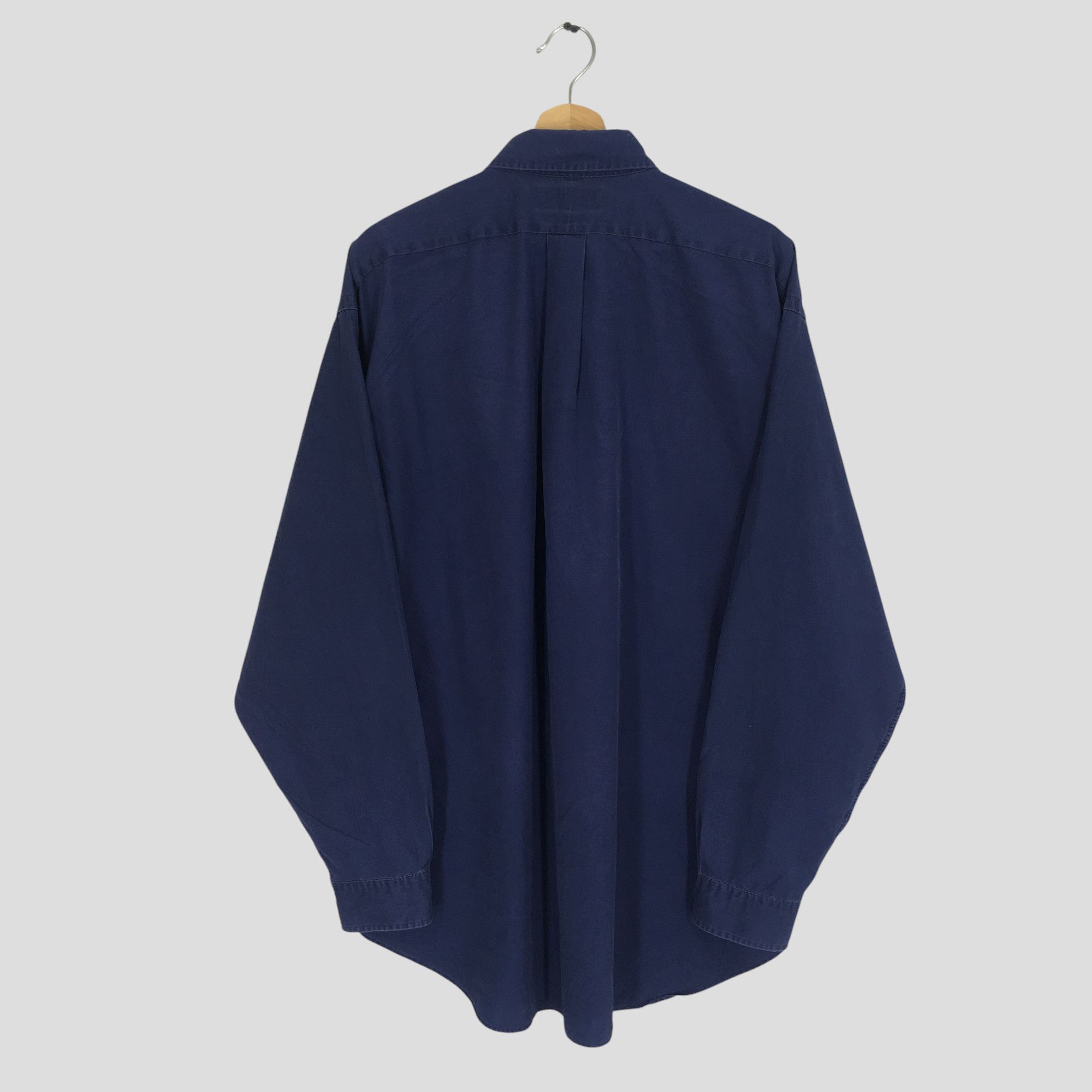 Ralph Lauren Vintage Polo Ralph Lauren Small Pony Indigo Blue Casual Size US XL / EU 56 / 4 - 2 Thumbnail