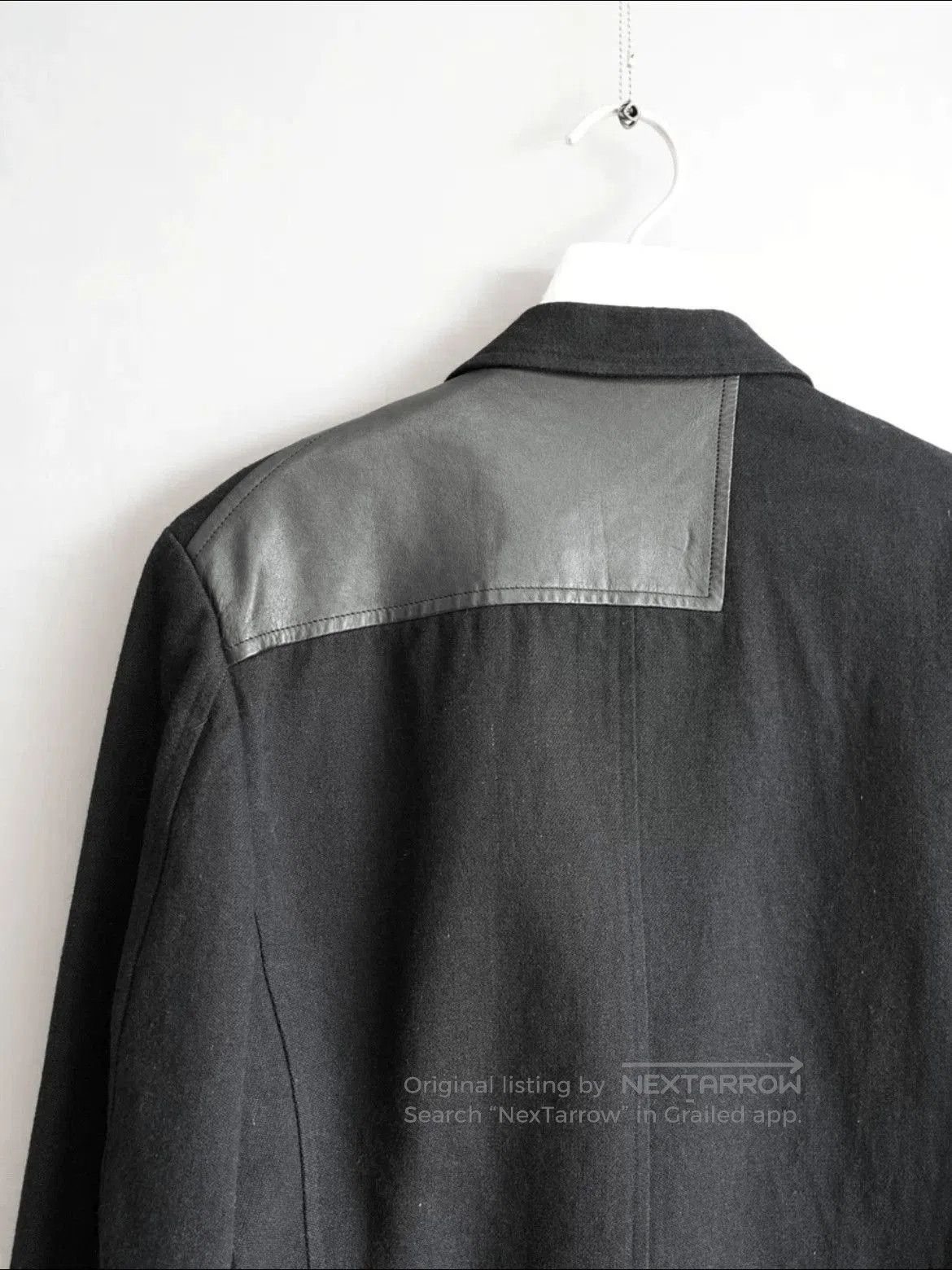 Yohji Yamamoto Sz 2 Yohji Yamamoto Pour Homme 13AW Leather Joint Jacket. Size US M / EU 48-50 / 2 - 6 Thumbnail