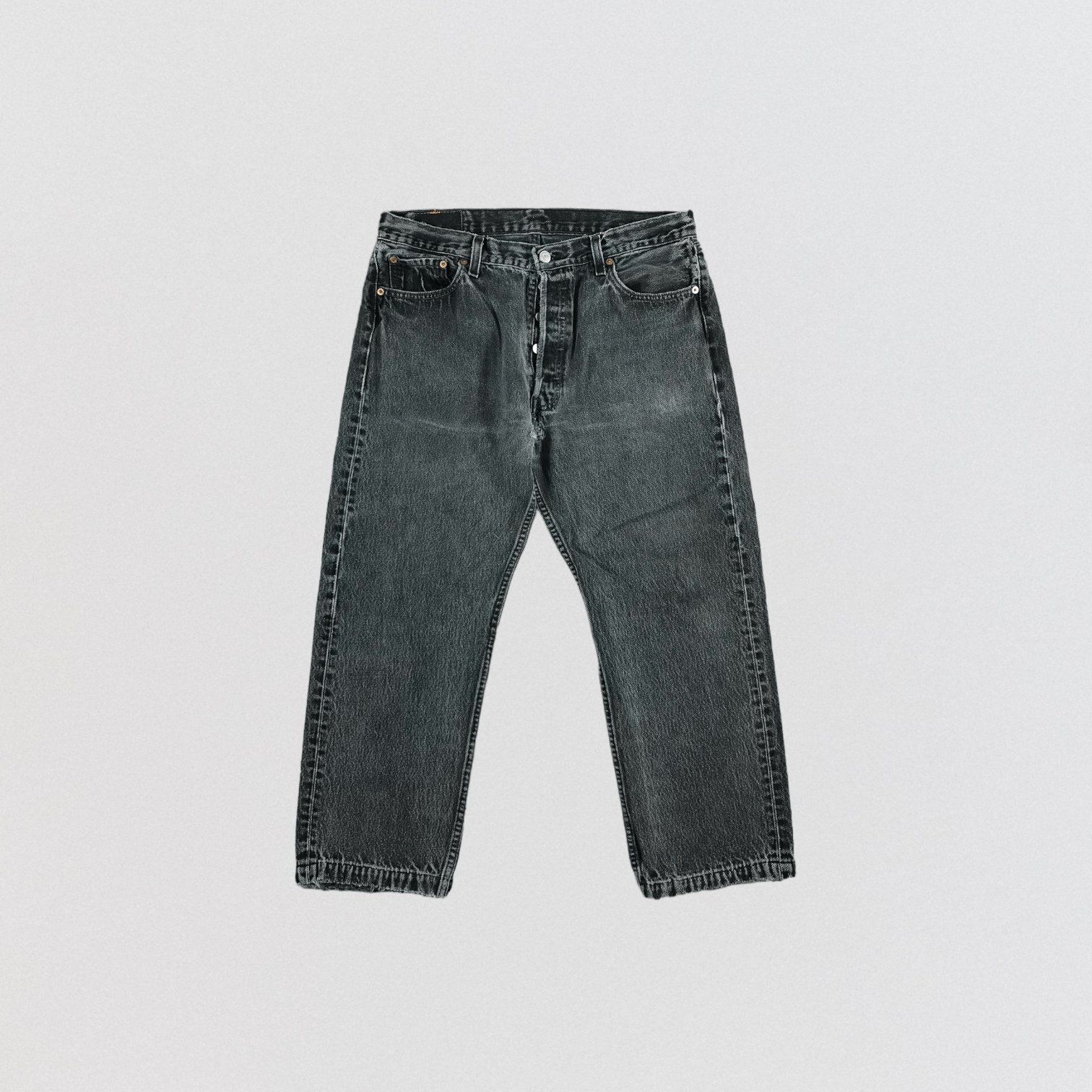 Levi's × Vintage 90s Vintage Levis 501 Earth Tone Jeans-JM2357 Size US 35 - 1 Thumbnail