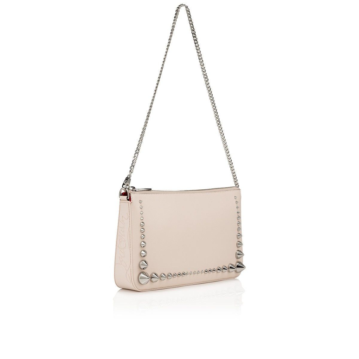 Christian Louboutin o1s1wg110225 Size: OS/Loubila Shoulder Bag in White Size ONE SIZE - 4 Thumbnail