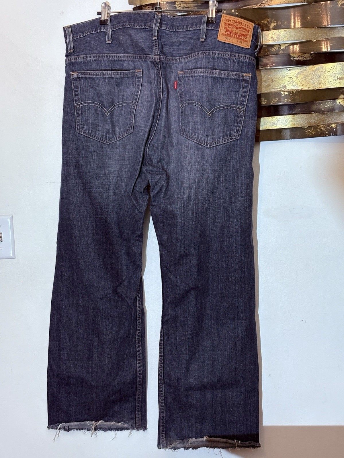 Levi's Levis 569 Jeans Mens 38x30 Loose Straight Mid Rise Size US 38 / EU 54 - 2 Thumbnail