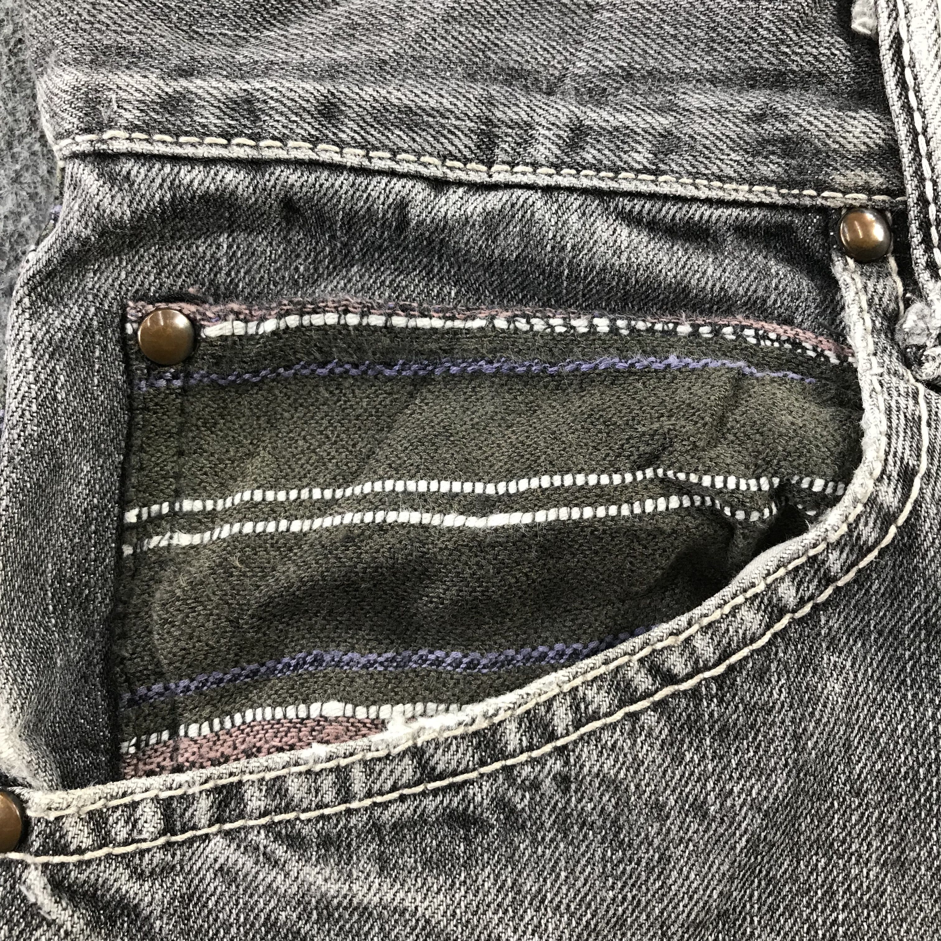 Japanese Brand Jpaanese Brand Concave Jeans Faded Gray Denim Jeans KJ3443 Size US 35 - 12 Thumbnail