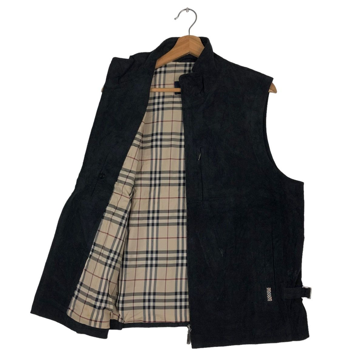 Burberry 🔥Vtg Vest Tactical Burberry London Nova Check Size US M / EU 48-50 / 2 - 10 Thumbnail