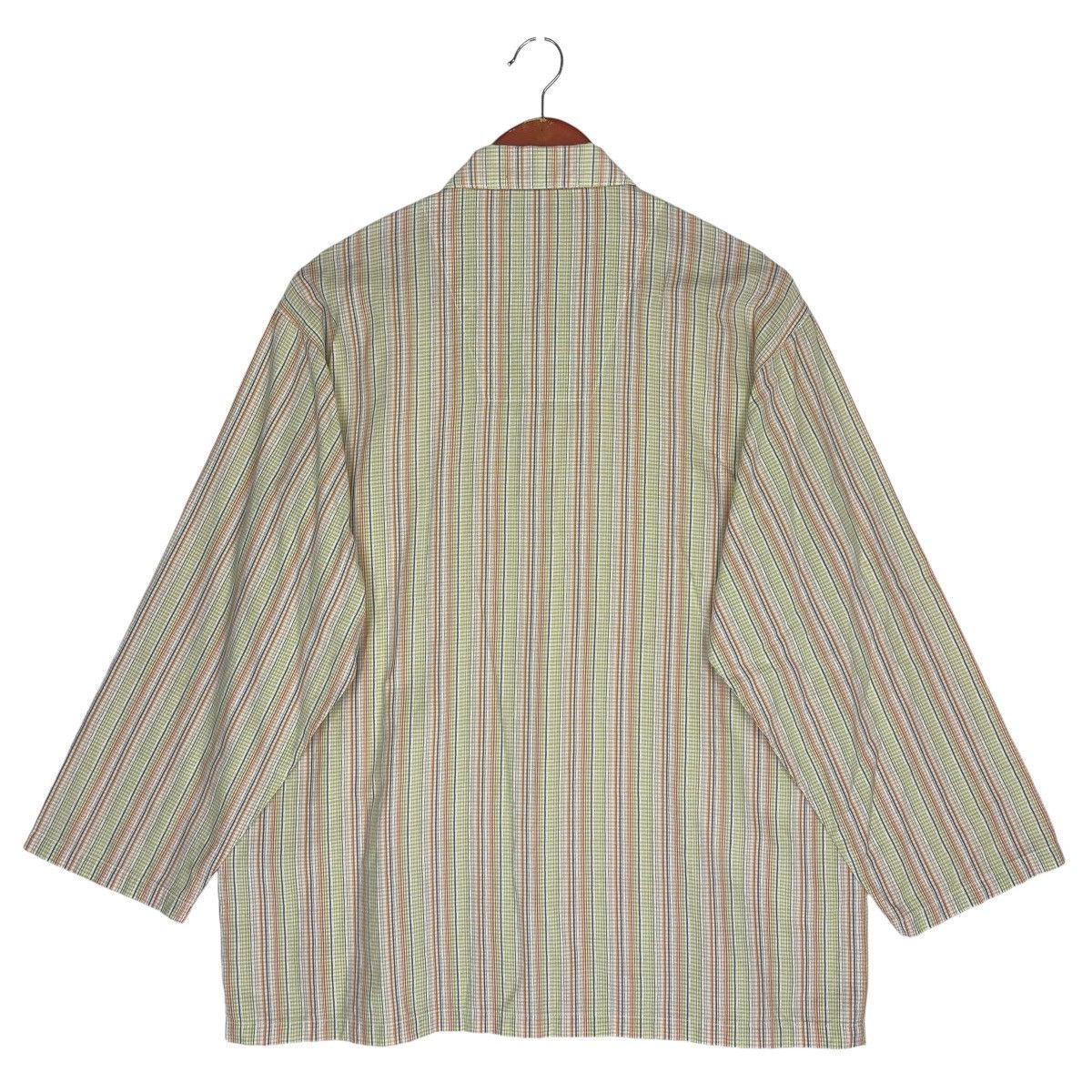 Vintage × Yves Saint Laurent Vintage Yves Saint Laurent Striped Shirt Size US S / EU 44-46 / 1 - 2 Thumbnail