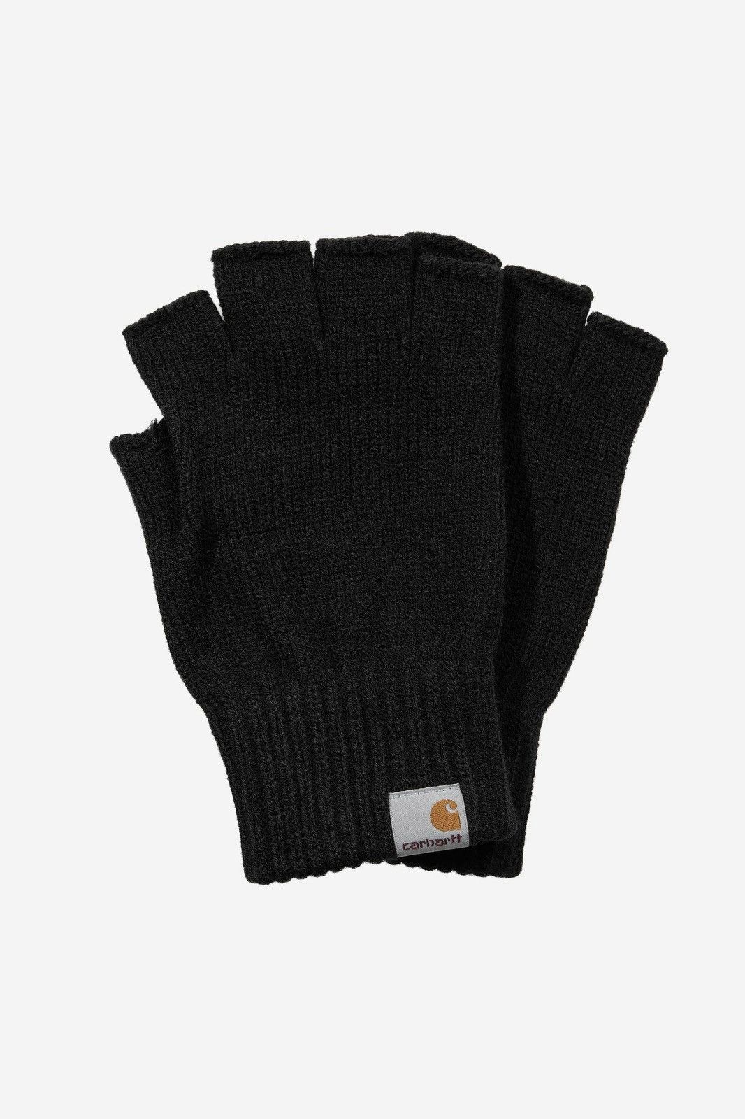 Carhartt Wip Carhartt WIP Mitten Fingerless Gloves Black Size S/M Size ONE SIZE - 5 Thumbnail