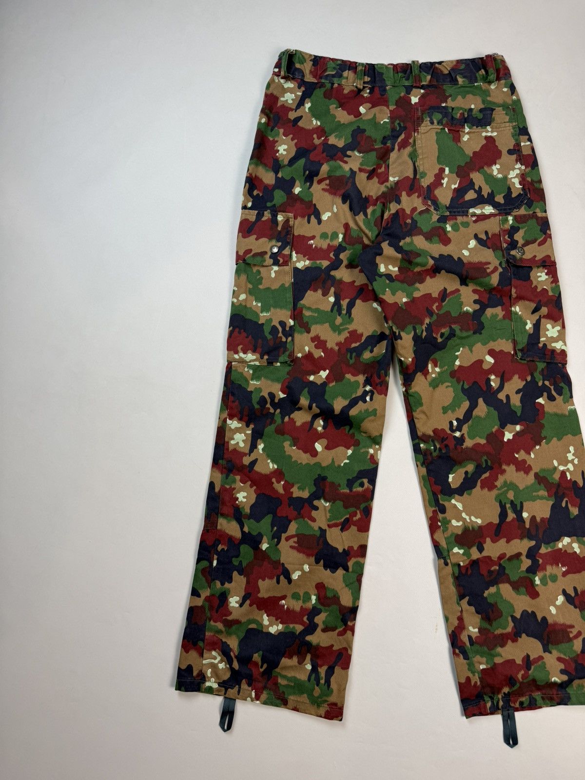 Vintage Military Swiss Army Alpenflage Camo M83 Cargo Pants Trousers Size US 30 / EU 46 - 16 Thumbnail