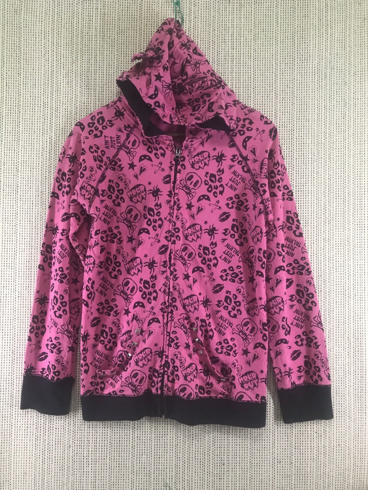 image of Seditionaries Punk Chip Clip Hold Out in Pink, Women's (Size Large)