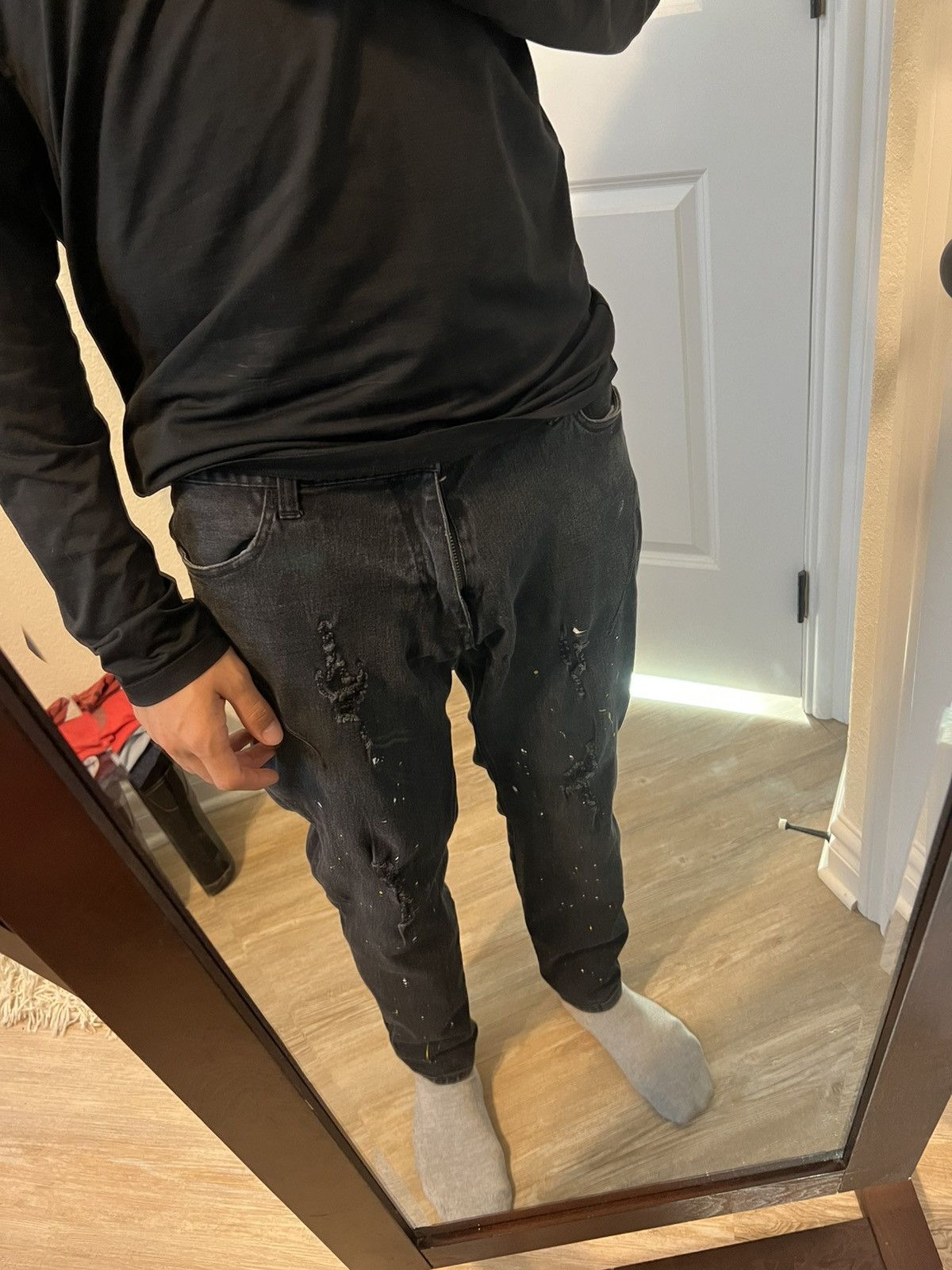 Number (N)ine Paint Splatter Jeans Size US 33 - 5 Thumbnail