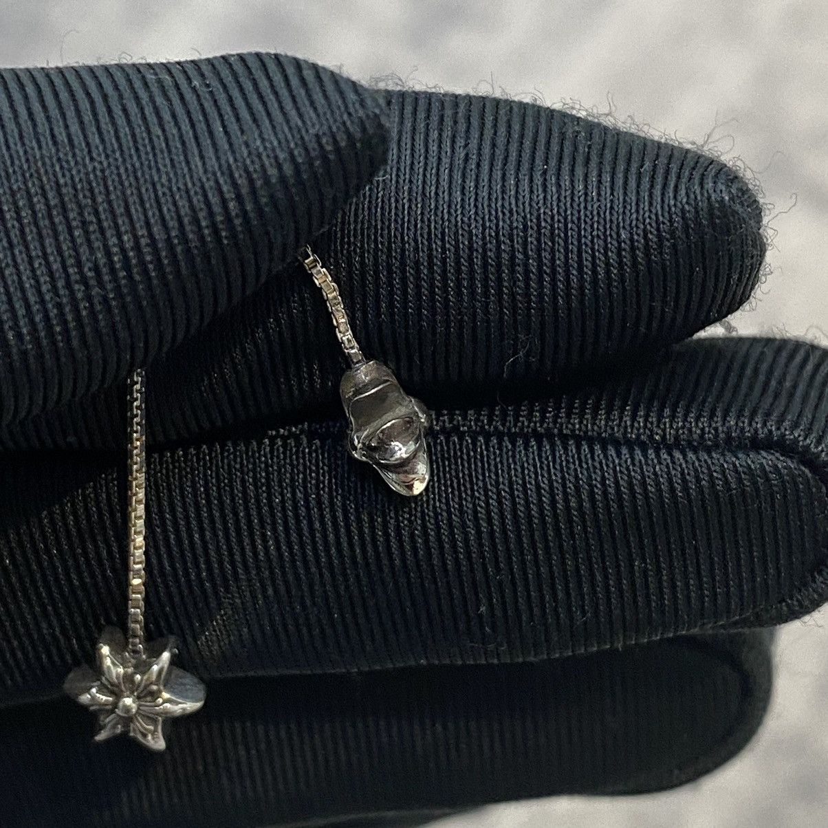 Chrome Hearts CHROME HEARTS JOJO PST PLS BS STAR L CROSS FUSTER EARRINGS Size ONE SIZE - 12 Thumbnail