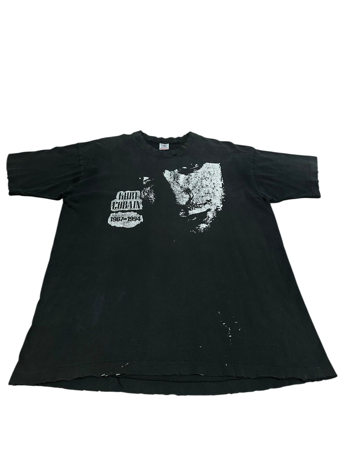 Band Tees Vintage 1994 Kurt Cobain Memorial T Shirt Size US XL / EU 56 / 4 - 1 Thumbnail