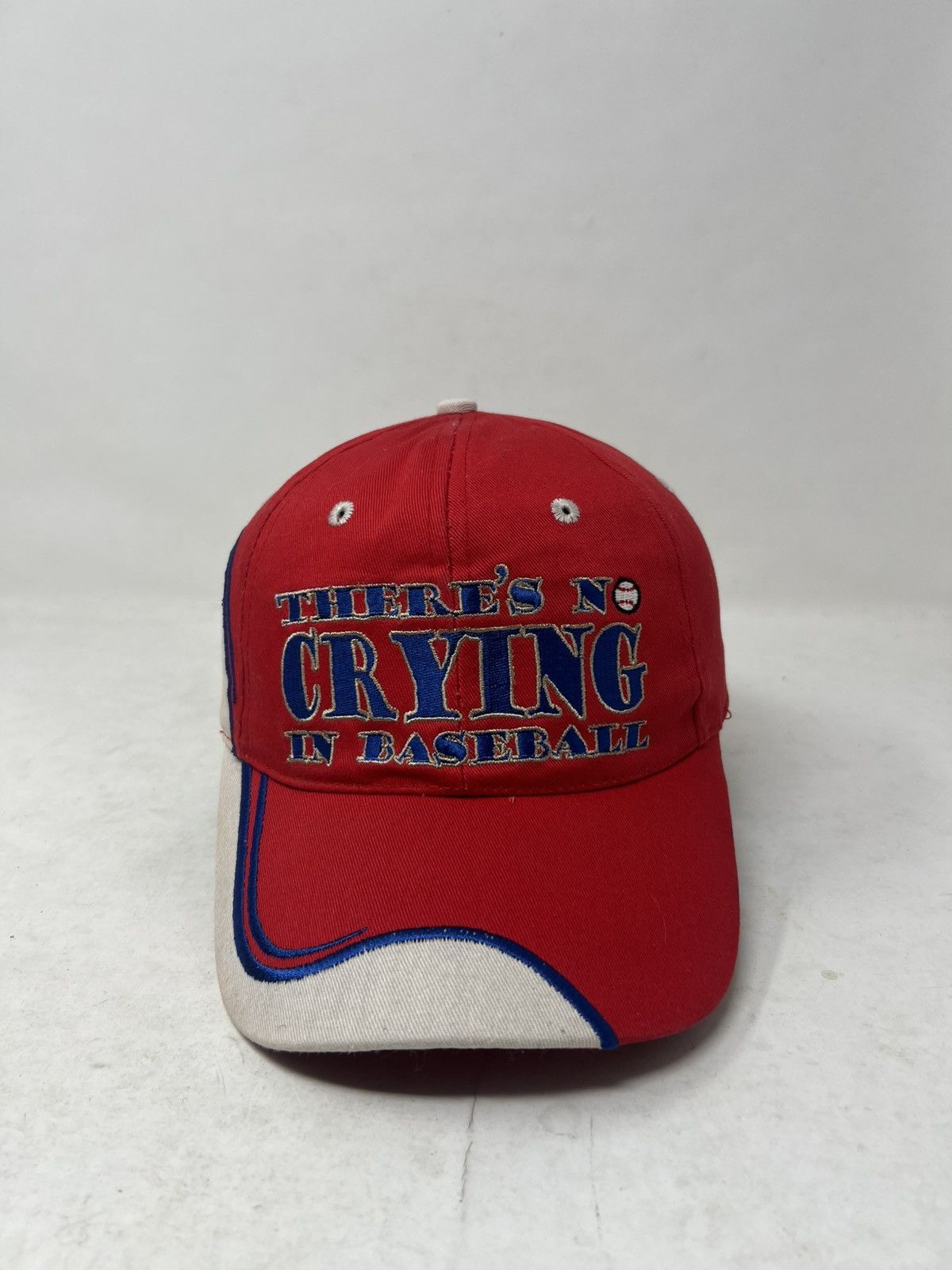 Japanese Brand "There's No Crying in Baseball" Cap Size ONE SIZE - 5 Thumbnail