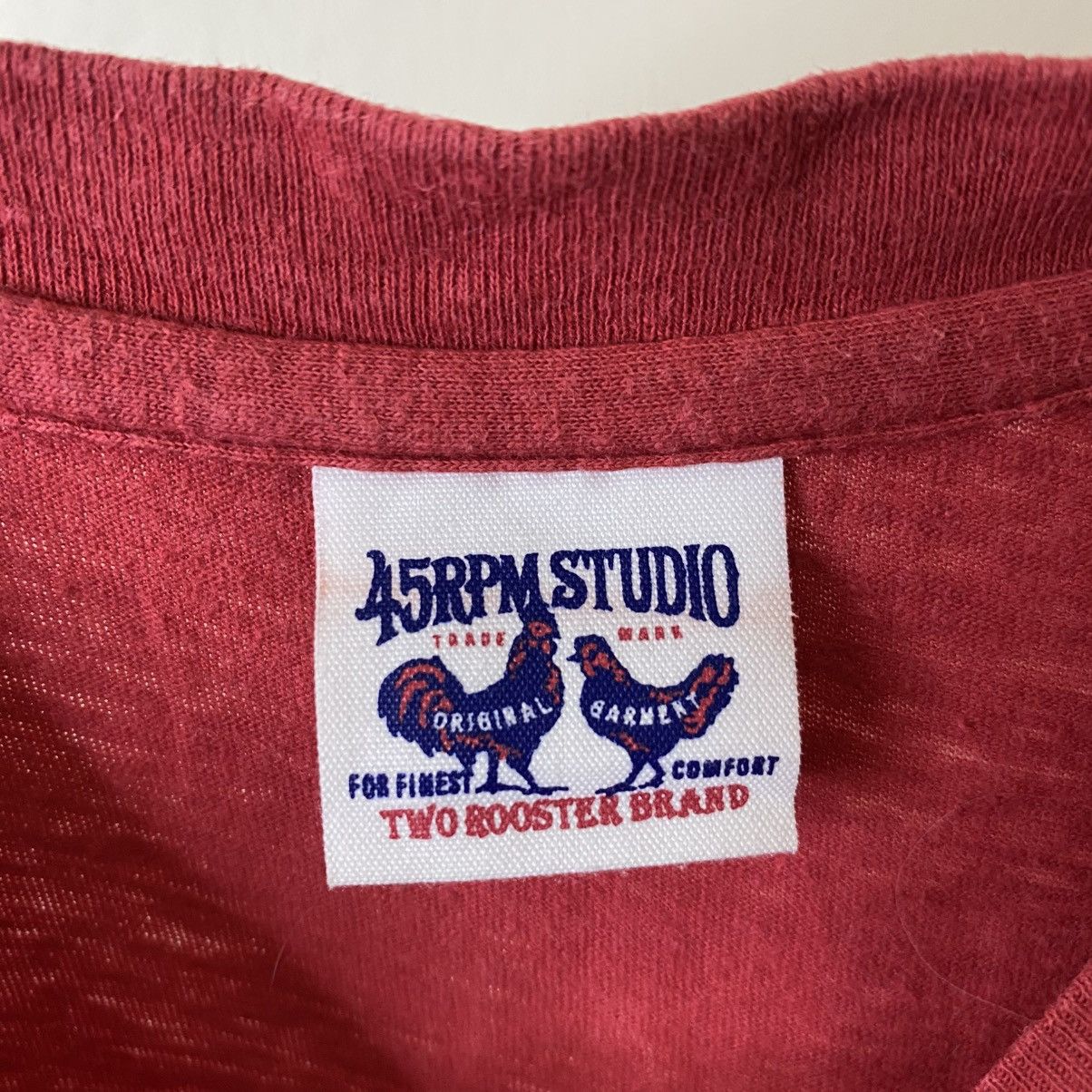 45rpm Vintage 45 Rpm Studio Spell Out T Shirt Size US S / EU 44-46 / 1 - 3 Thumbnail