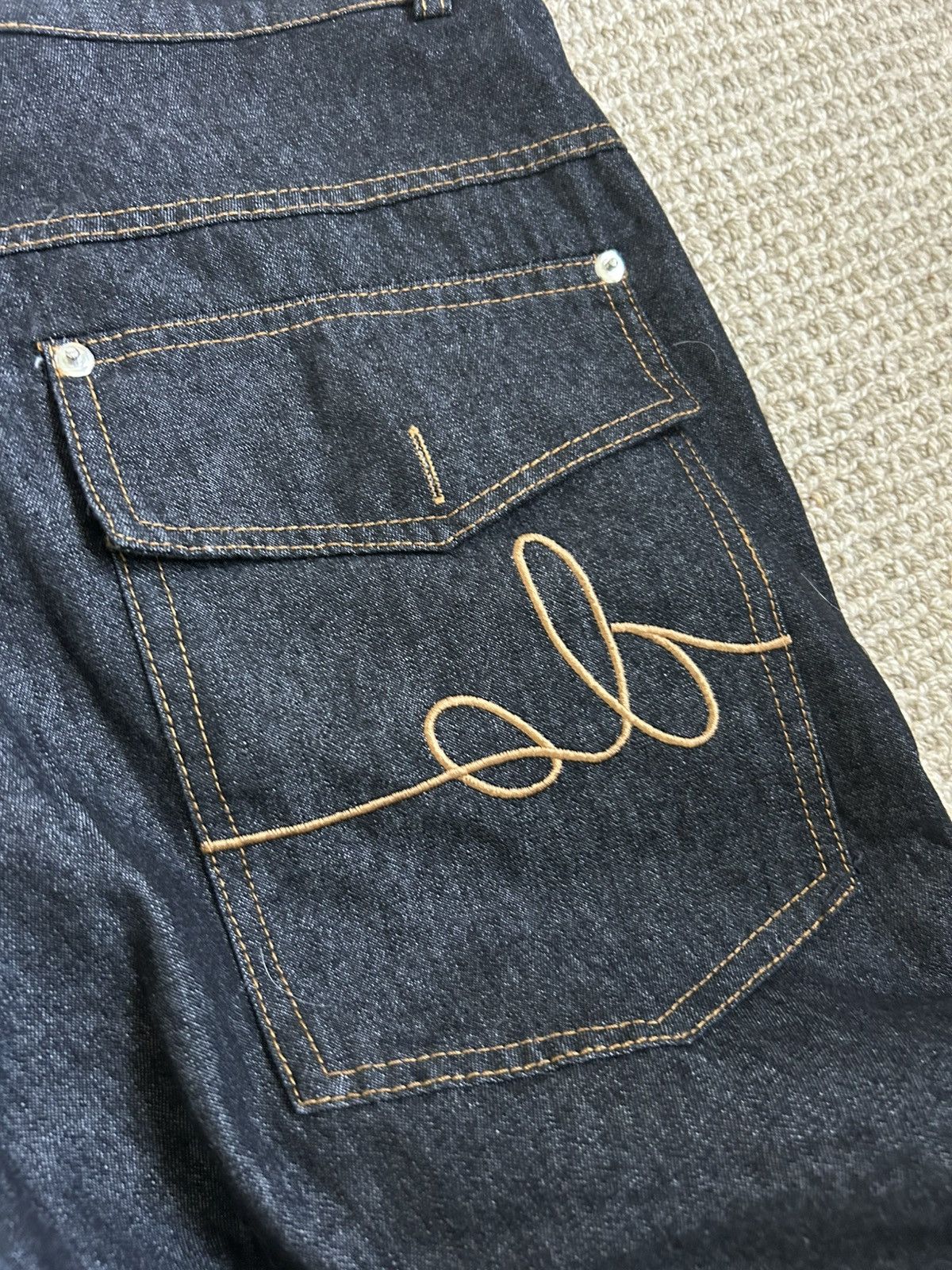 Japanese Brand Indigo blue denim Size US 32 / EU 48 - 6 Thumbnail