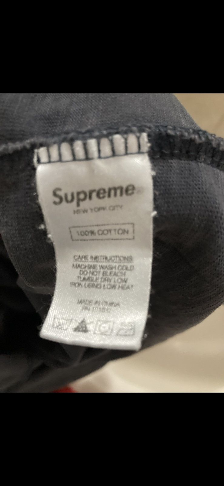 Supreme Supreme fw18 box logo tee Size US M / EU 48-50 / 2 - 3 Thumbnail