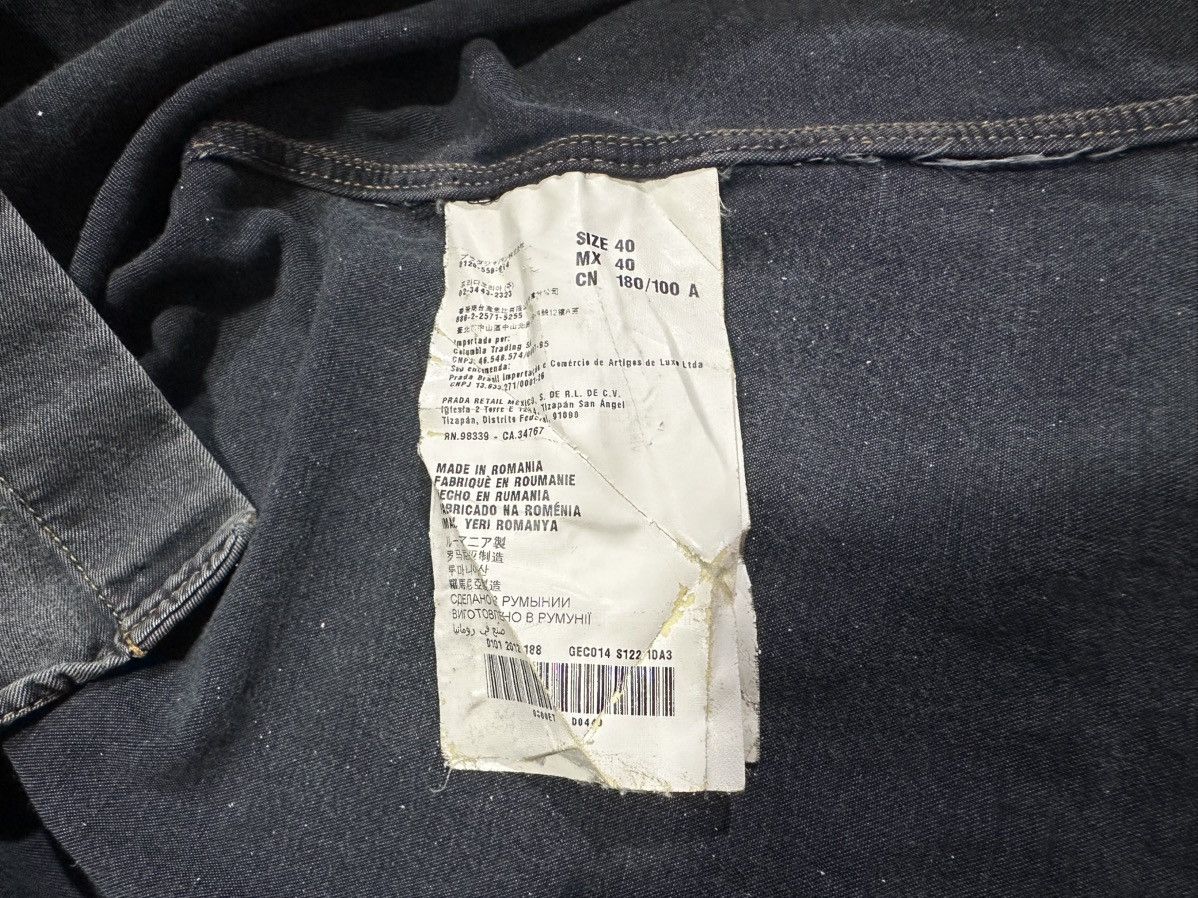 Prada 🔥Archived Prada Indigo Denim Shirt 2012 Size US L / EU 52-54 / 3 - 20 Thumbnail