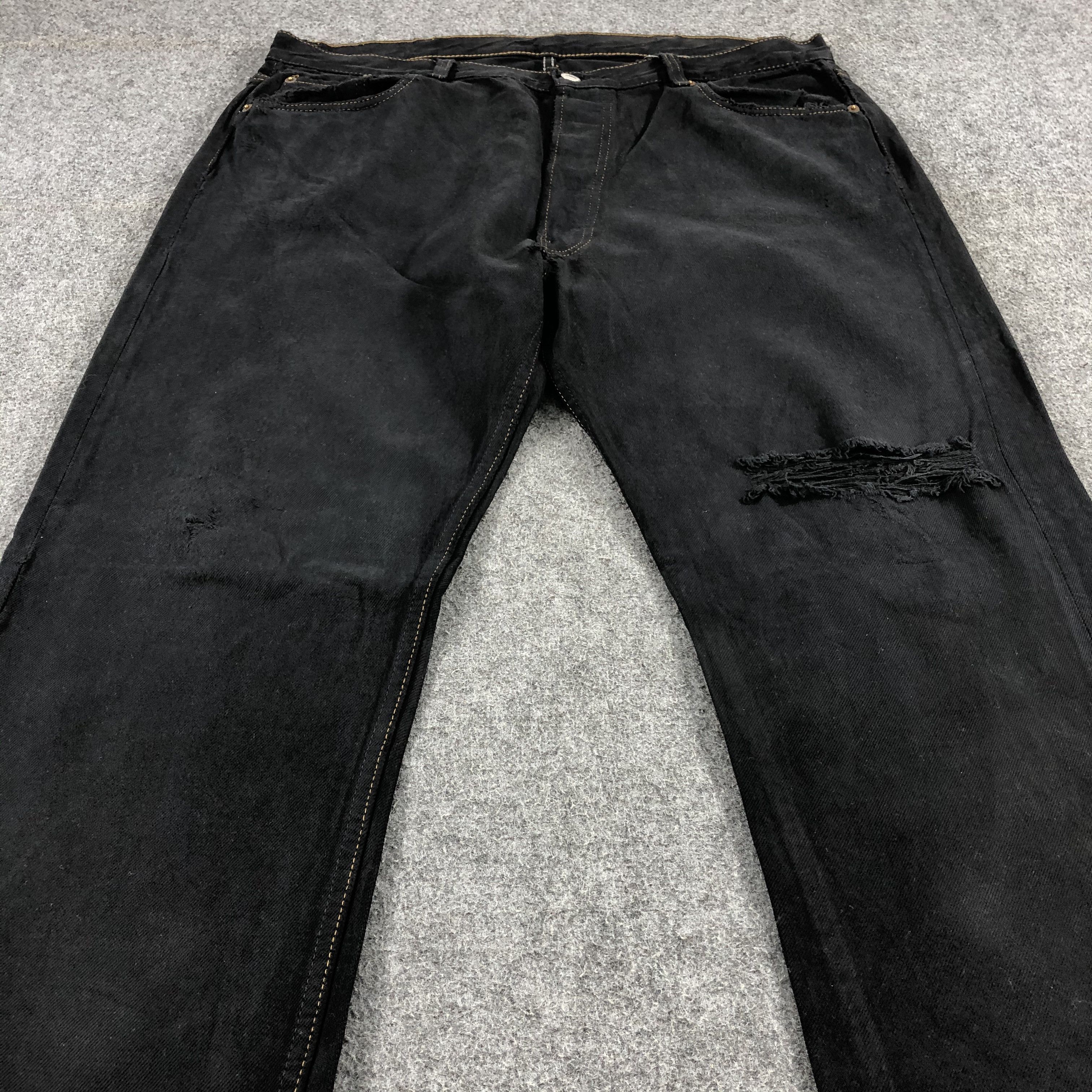 Levi's Vintage Distress Levis 501 Jeans-JM1522 Size US 37 - 3 Thumbnail