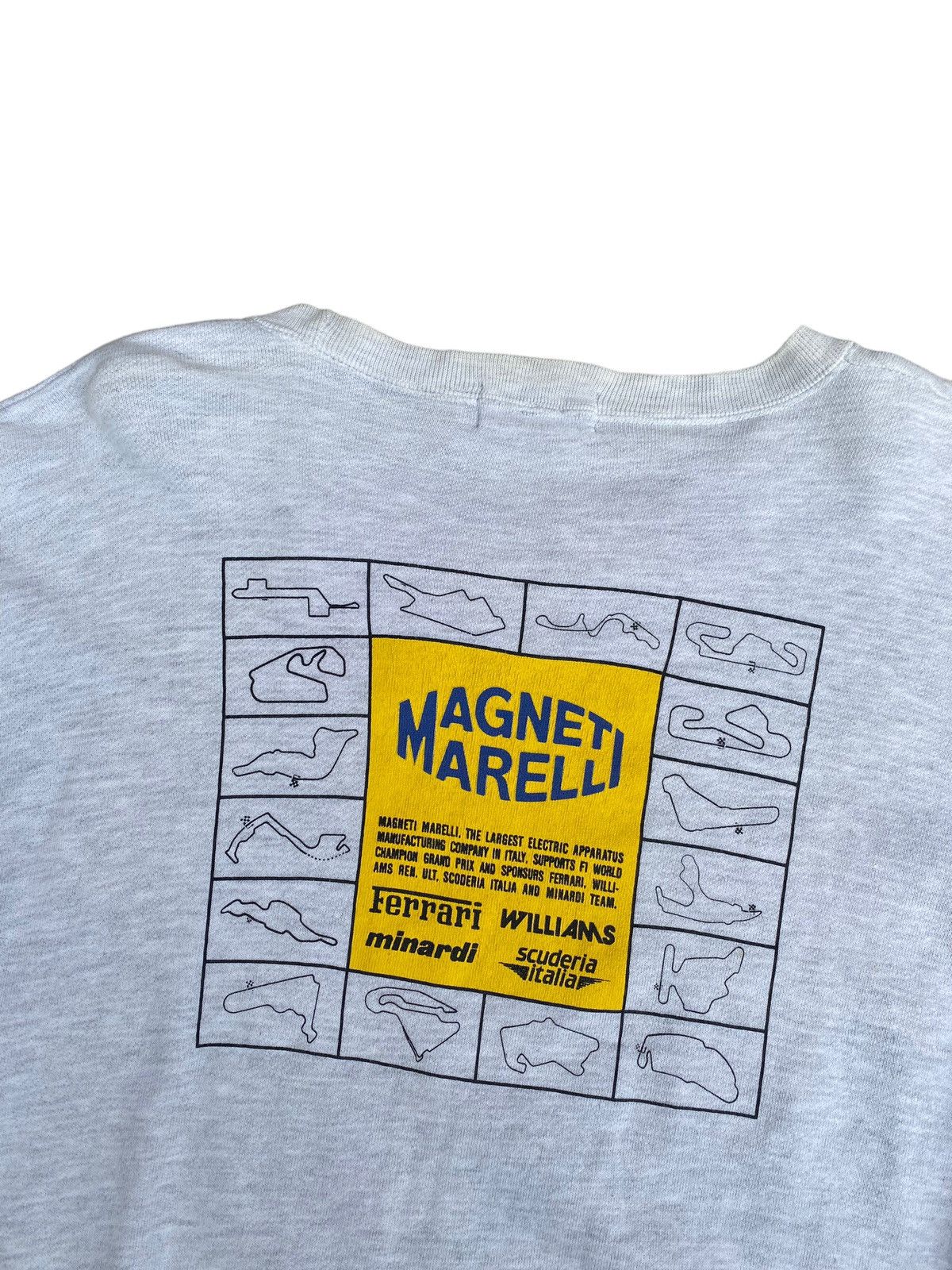 Ferrari × Sports Specialties Vintage Magneti Marelli Ferrari Sweatshirt. #B9 Size US XL / EU 56 / 4 - 4 Thumbnail