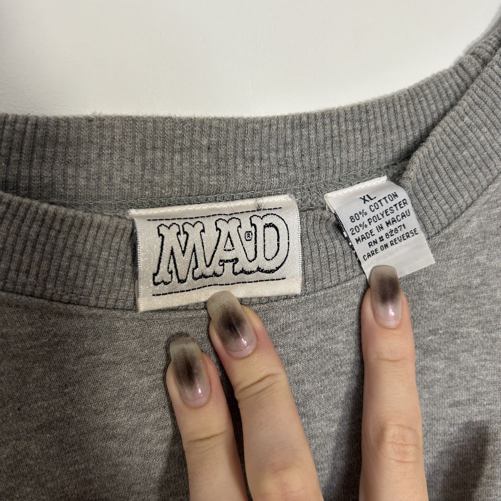 Vintage Vintage MAD TV Magazine Crew Neck Sweatshirt Size US XL / EU 56 / 4 - 4 Thumbnail