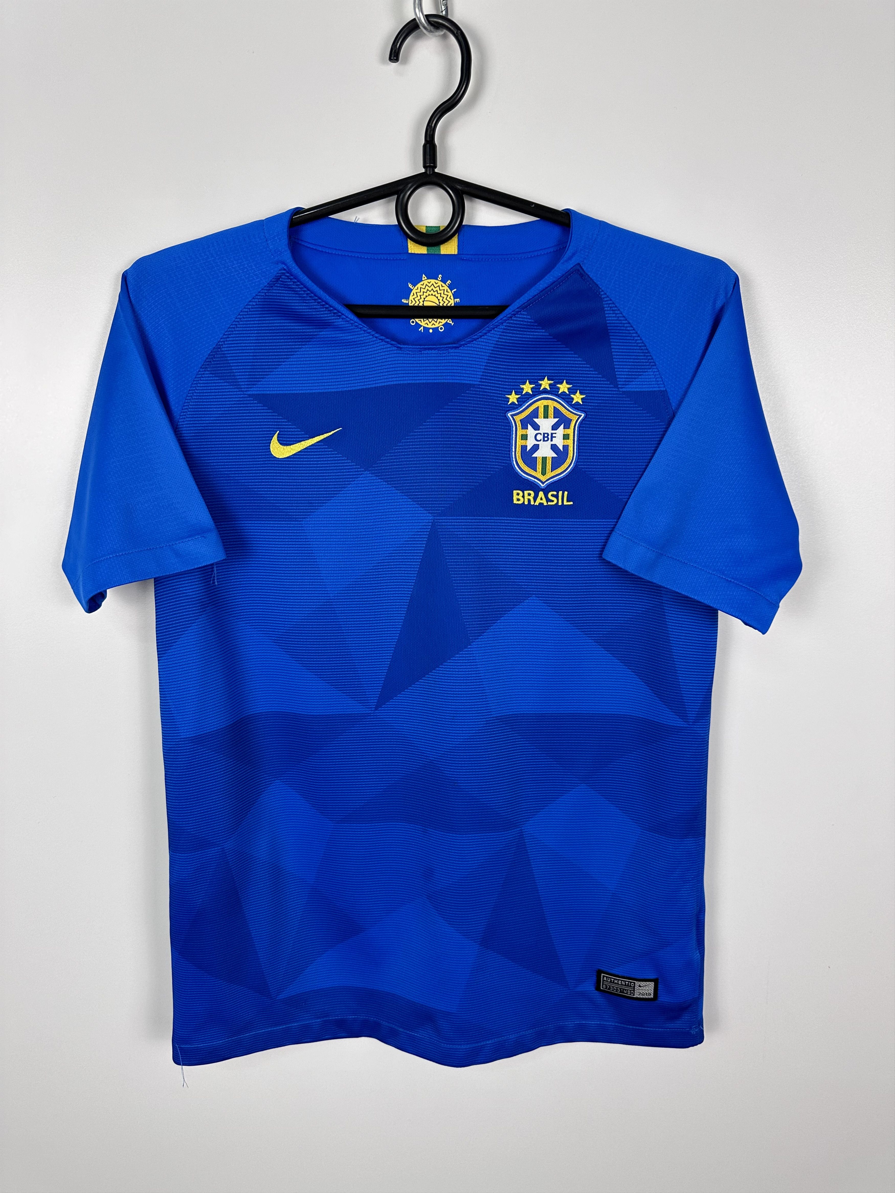 Nike Soccer Jersey BRAZIL 2018 FOOTBALL SHIRT SOCCER JERSEY NIKE SIZE L Youth Grailed